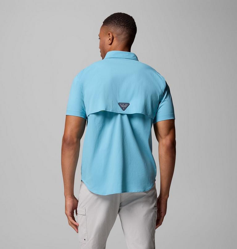 Men's Bahama Elite Short Sleeve Shirt, Color: Vintage Blue, image 3
