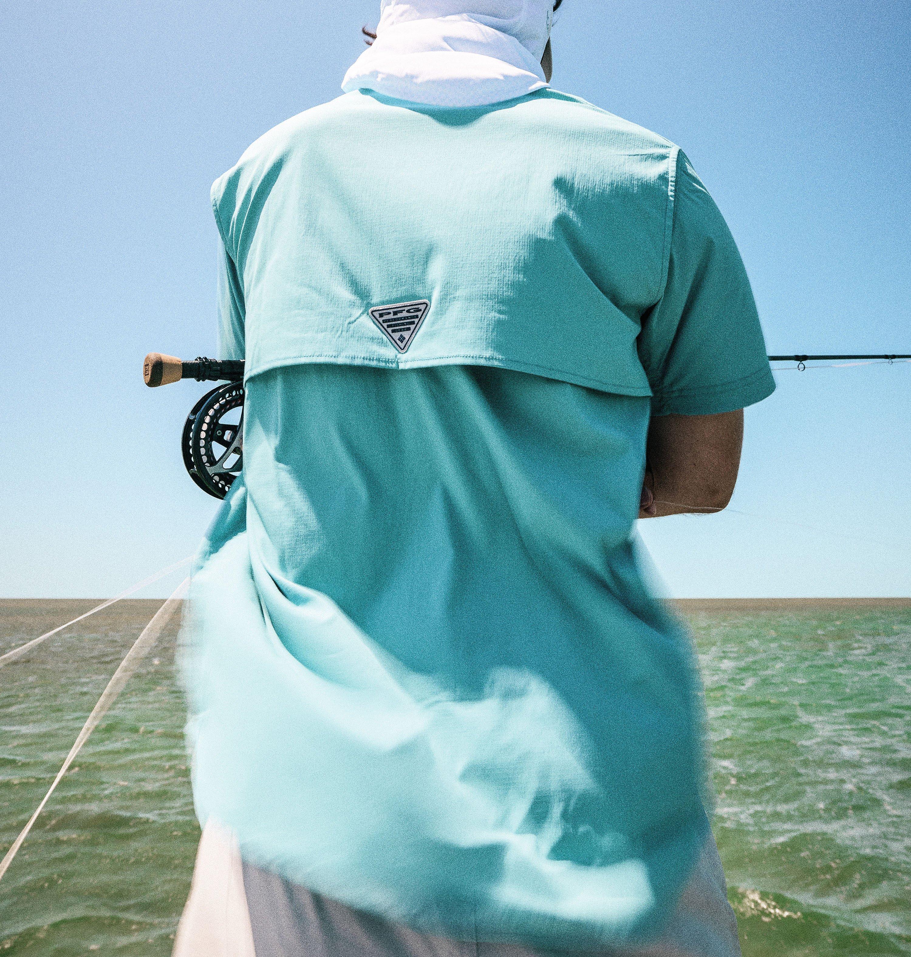 Men's PFG Bahama Elite Short Sleeve Shirt | 455 | XS 13