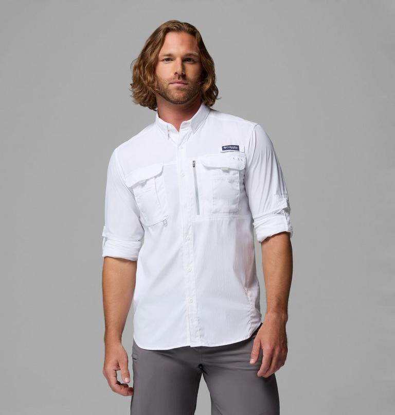 Men's Bahama Elite Shirt, Color: White, image 5