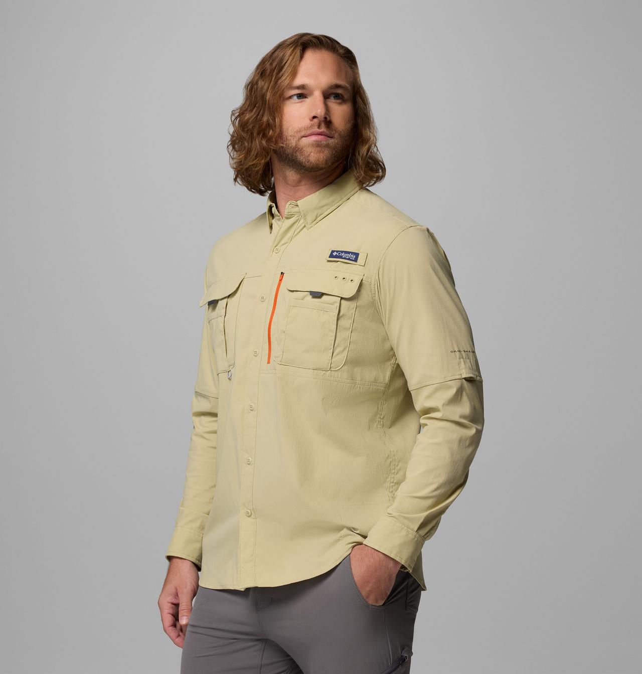 Men's PFG Bahama™ Elite Long Sleeve Shirt | 385 | XS 4