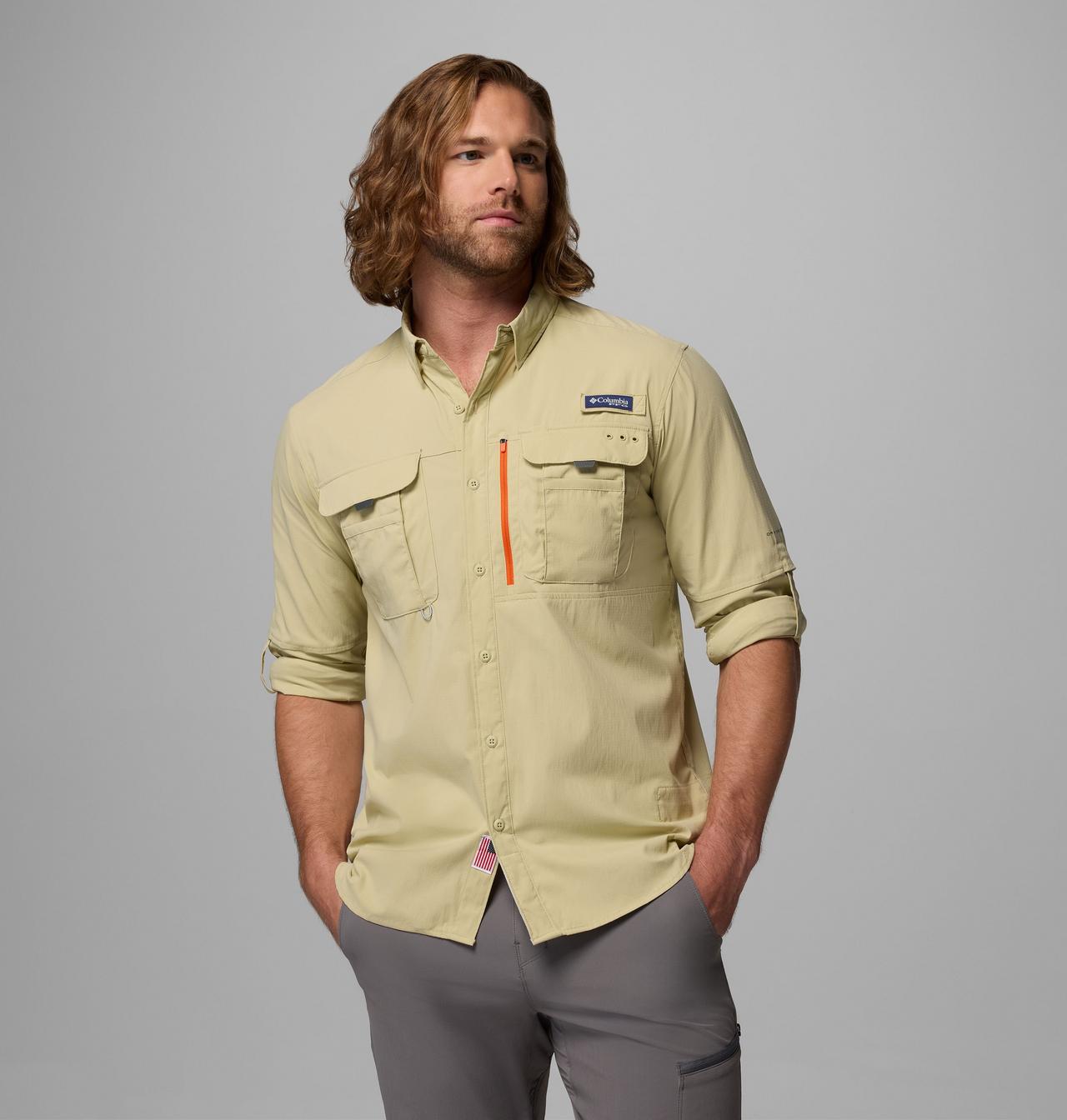 Men's PFG Bahama™ Elite Long Sleeve Shirt | 385 | XS 6