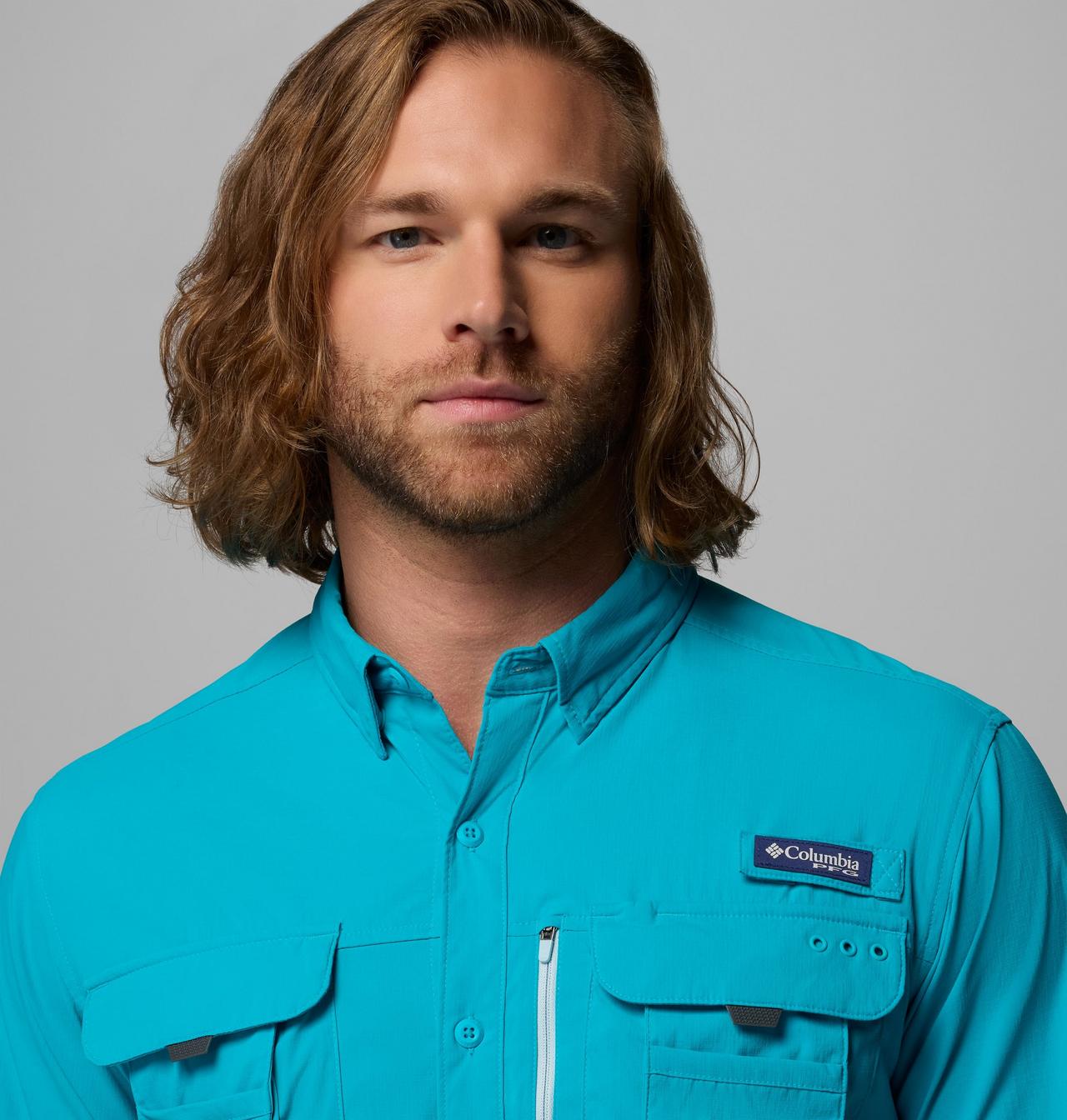 Men's PFG Bahama™ Elite Long Sleeve Shirt 7