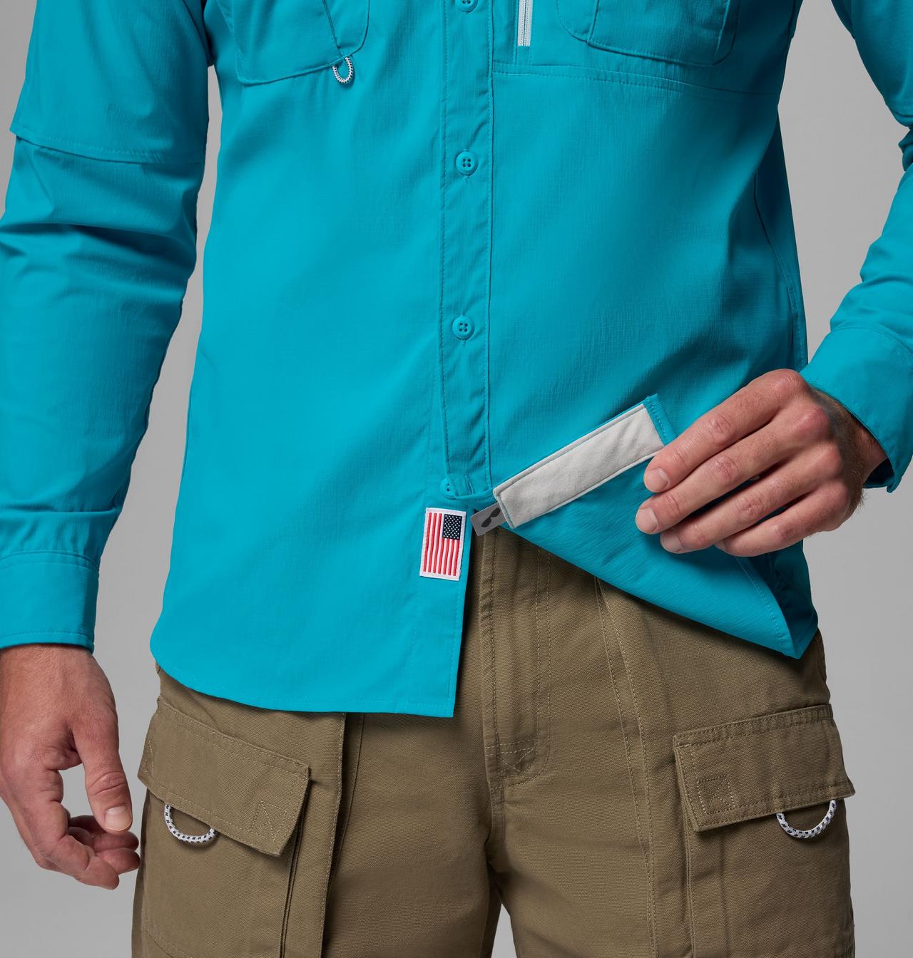 Men's PFG Bahama™ Elite Long Sleeve Shirt 9