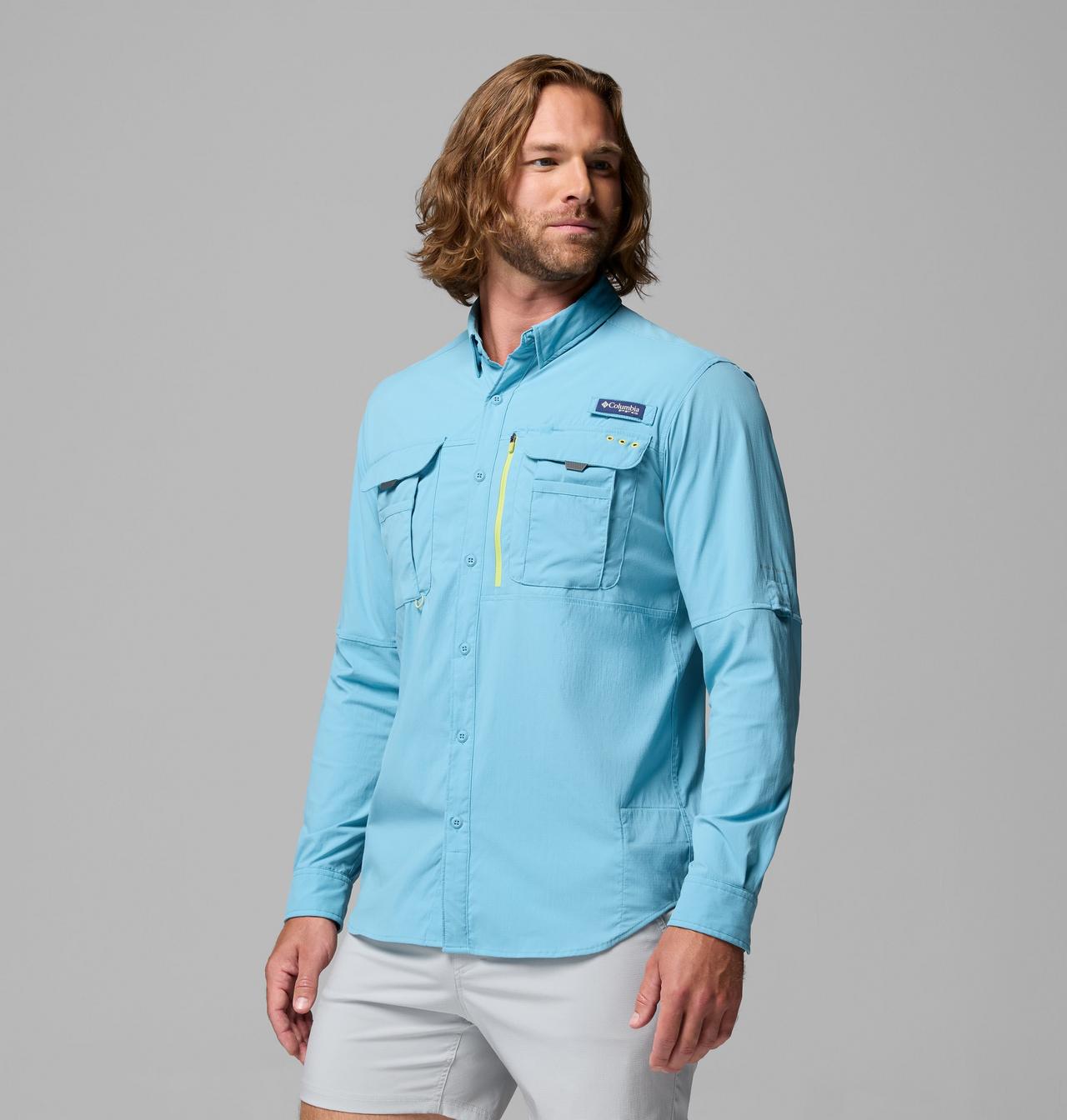 Men's PFG Bahama™ Elite Long Sleeve Shirt 4