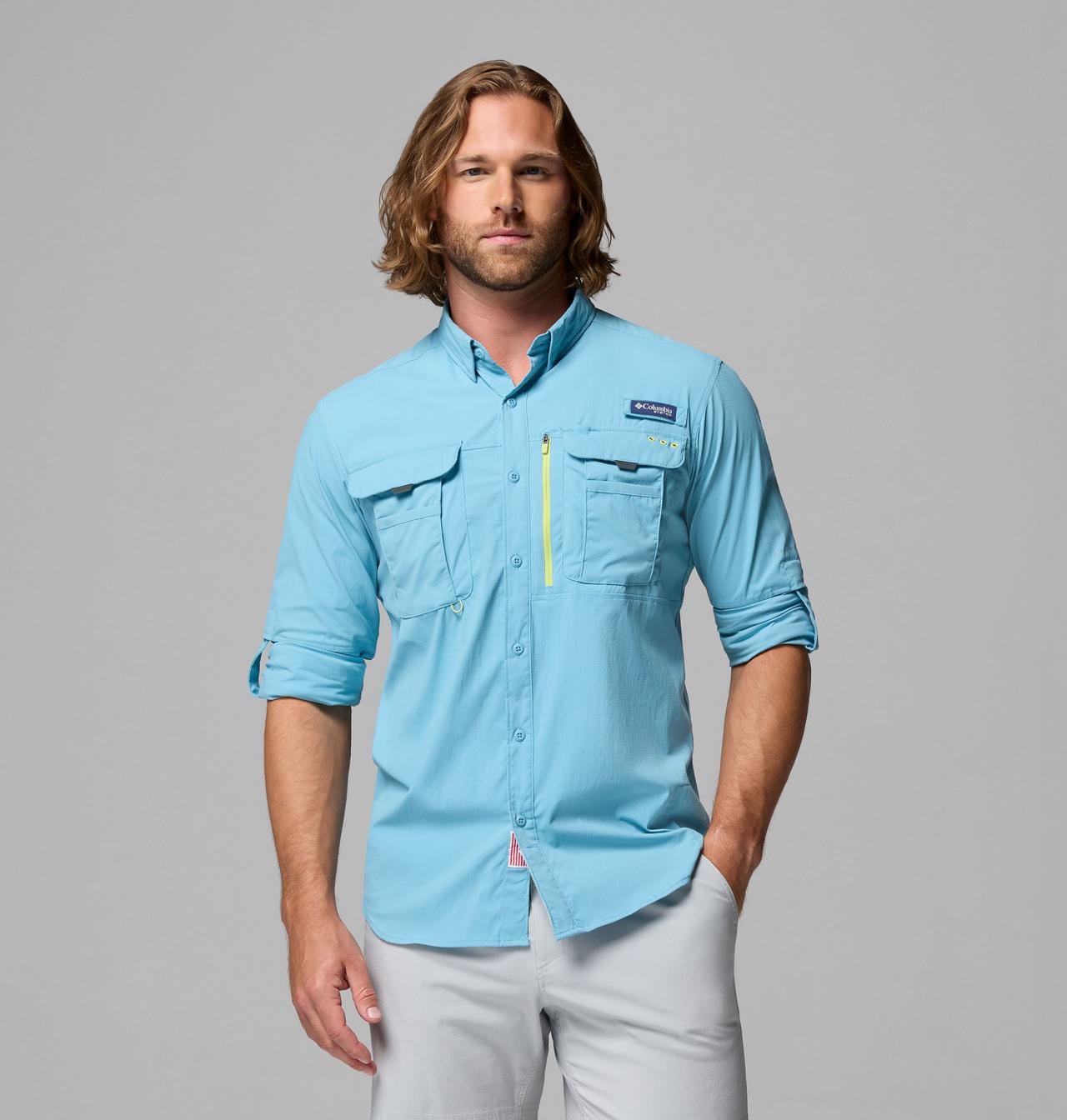 Men's PFG Bahama™ Elite Long Sleeve Shirt 5