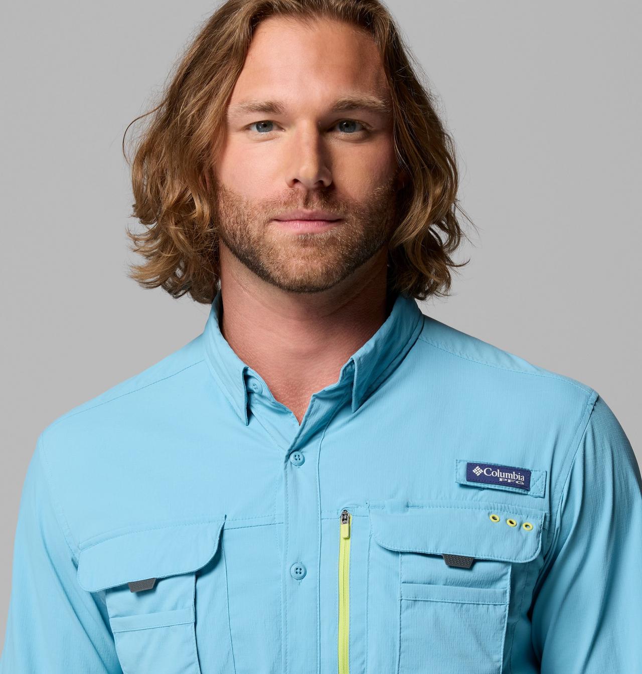 Men's PFG Bahama™ Elite Long Sleeve Shirt 7