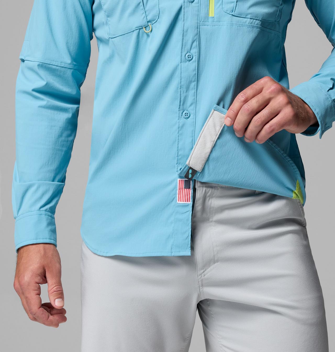 Men's PFG Bahama™ Elite Long Sleeve Shirt 8