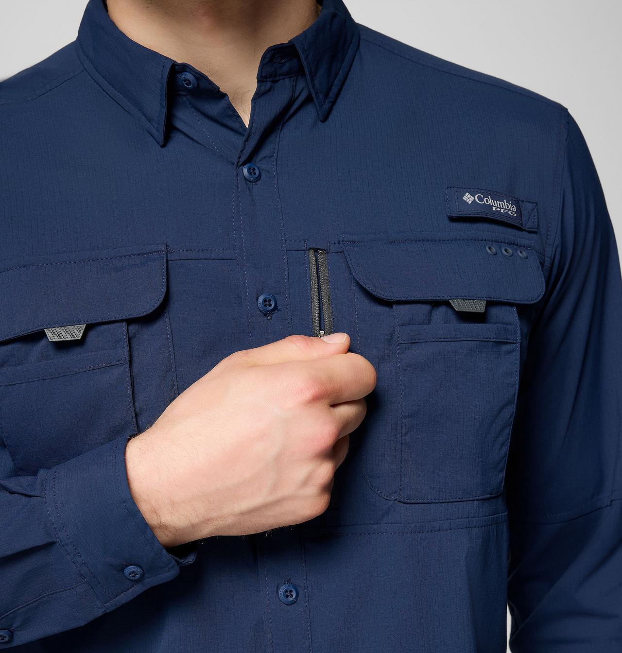 Men's PFG Bahama™ Elite Long Sleeve Shirt 11