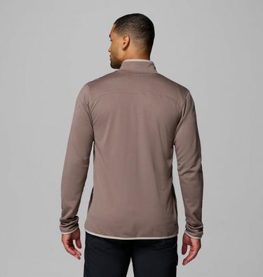 Chaqueta de forro polar con dise&ntilde;o de cuadr&iacute;cula Essential Hike para hombre, Color: Iron, Flint Grey, image 7