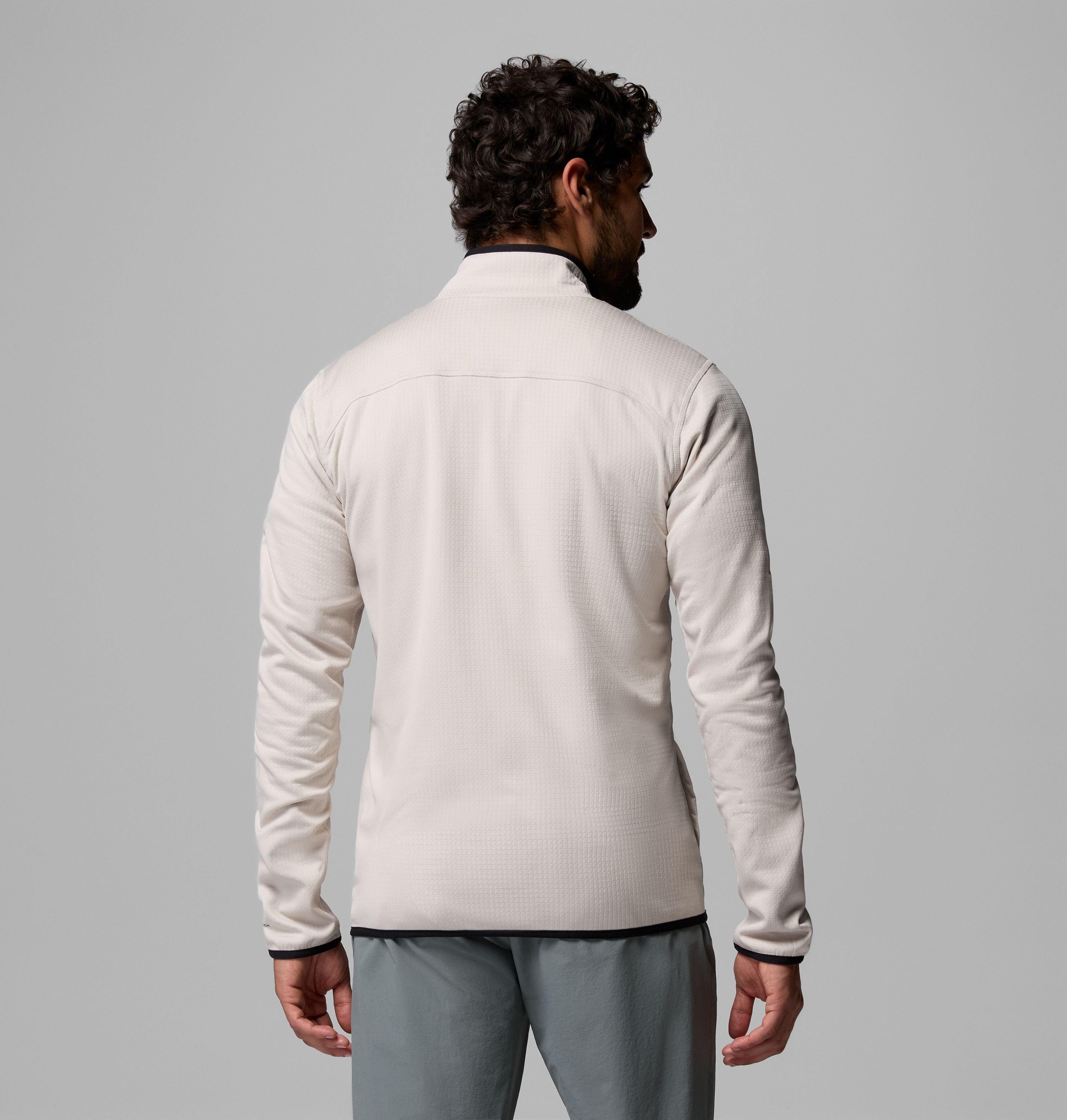 Men's Essential Hike Grid Fleece Full Zip Jacket 3