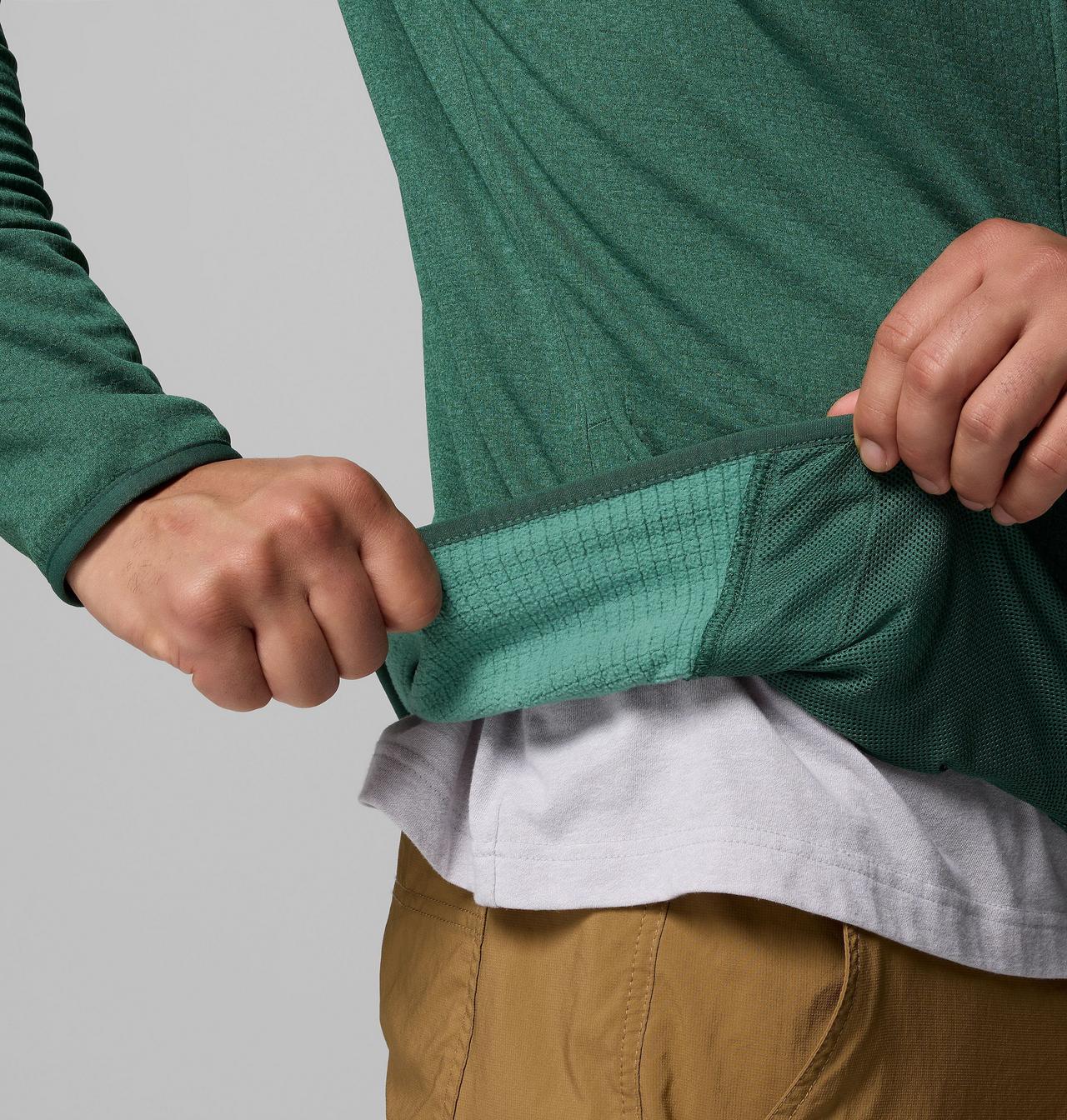 Essential Hike™ Grid Fleece Full Zip | 375 | S 6