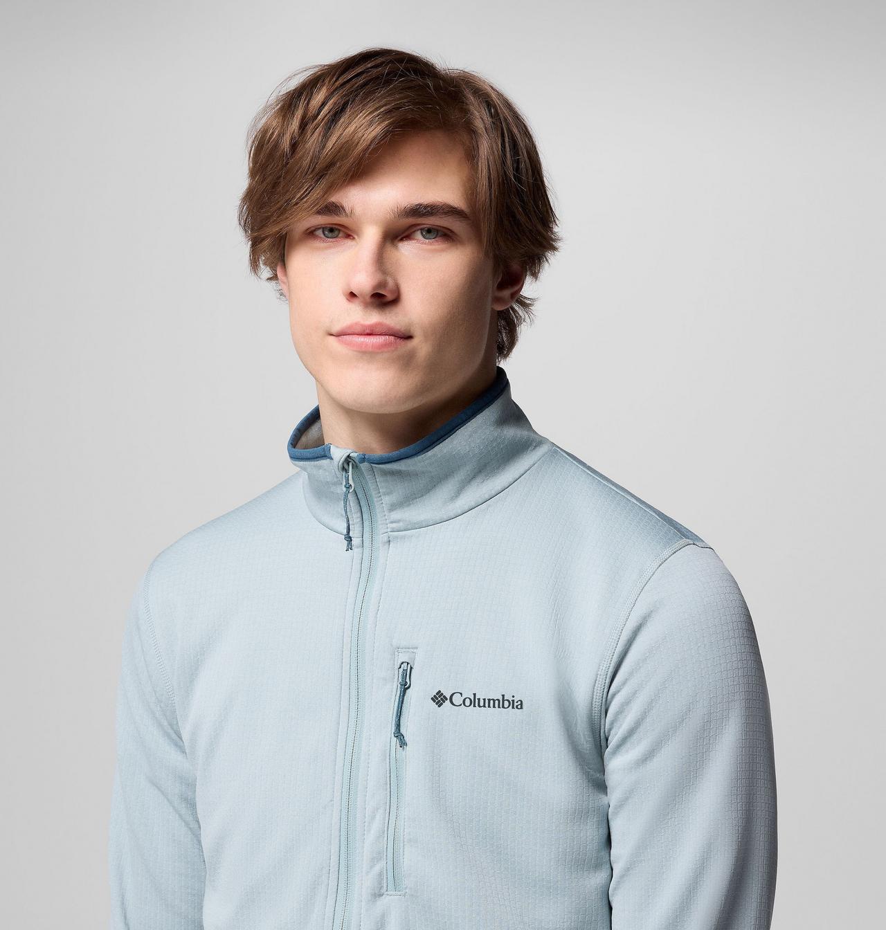 Men's Essential Hike™ Grid Fleece Full Zip Jacket 7