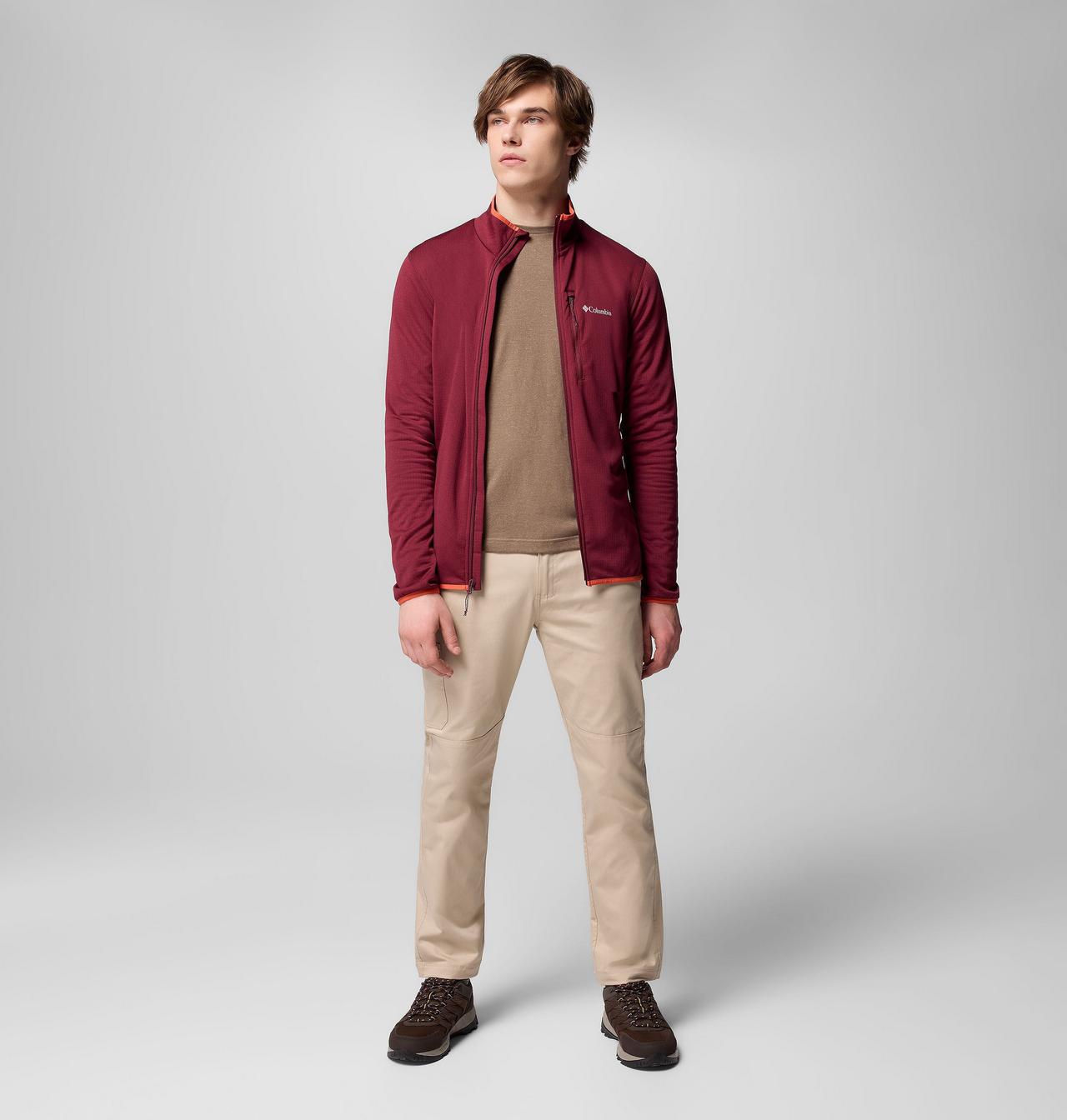 Men's Essential Hike™ Grid Fleece Full Zip Jacket 2