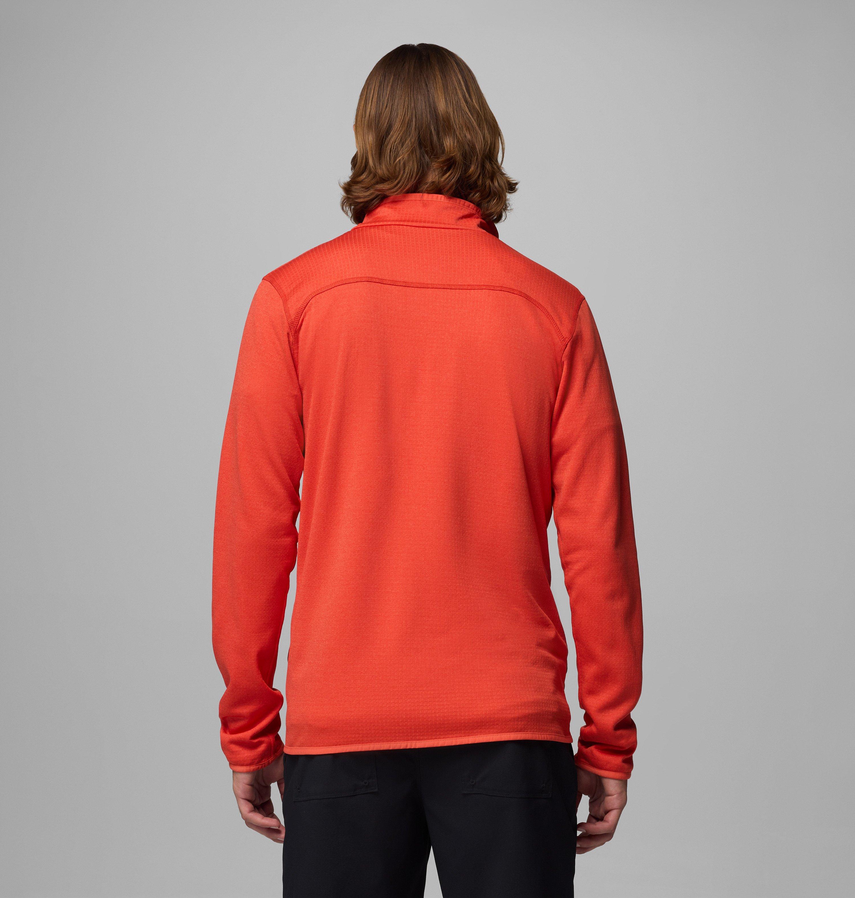 Men's Essential Hike Grid Fleece Full Zip Jacket | 845 | M 3