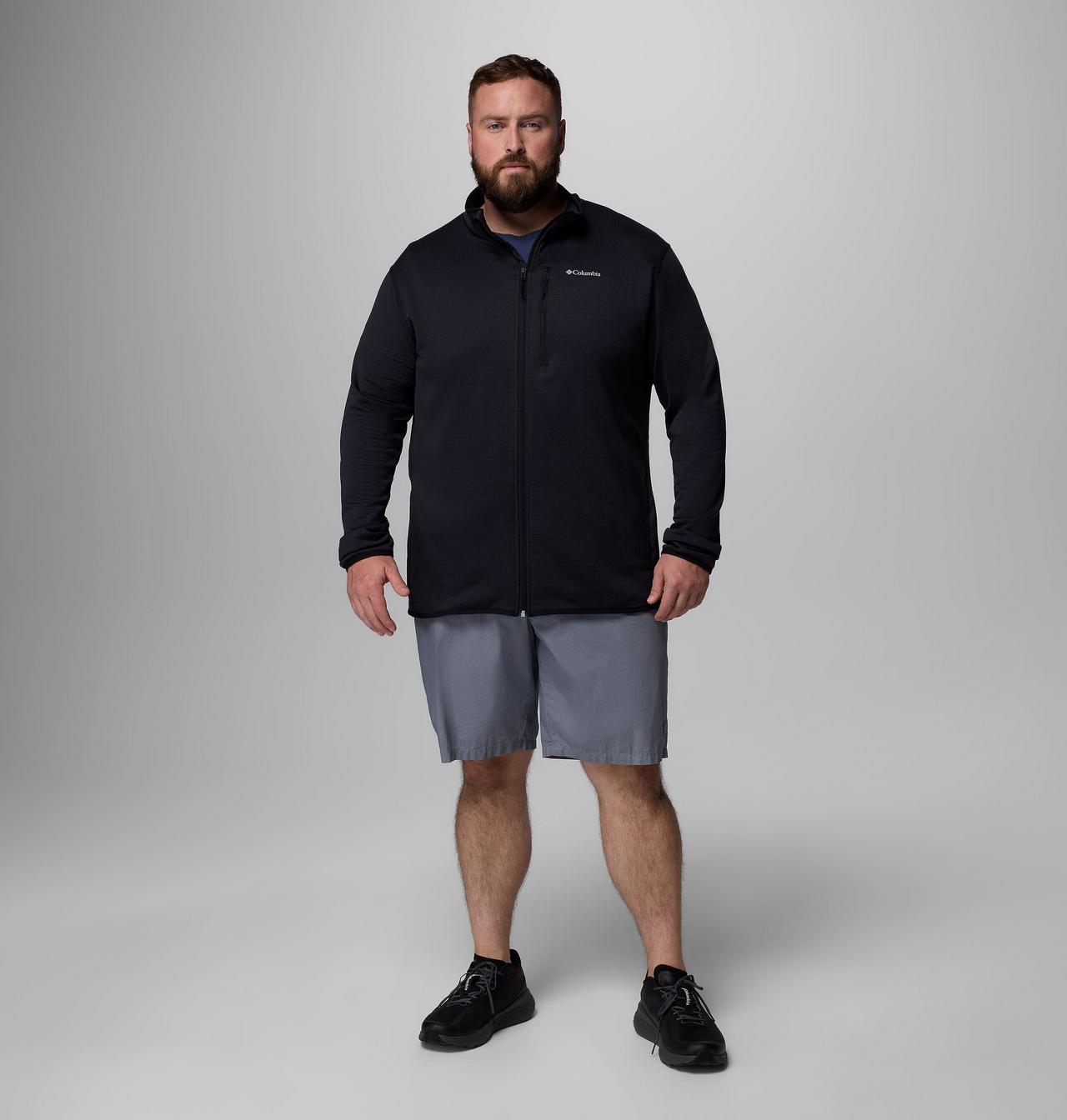 Men's Essential Hike™ Grid Fleece Full Zip Jacket - Big 2