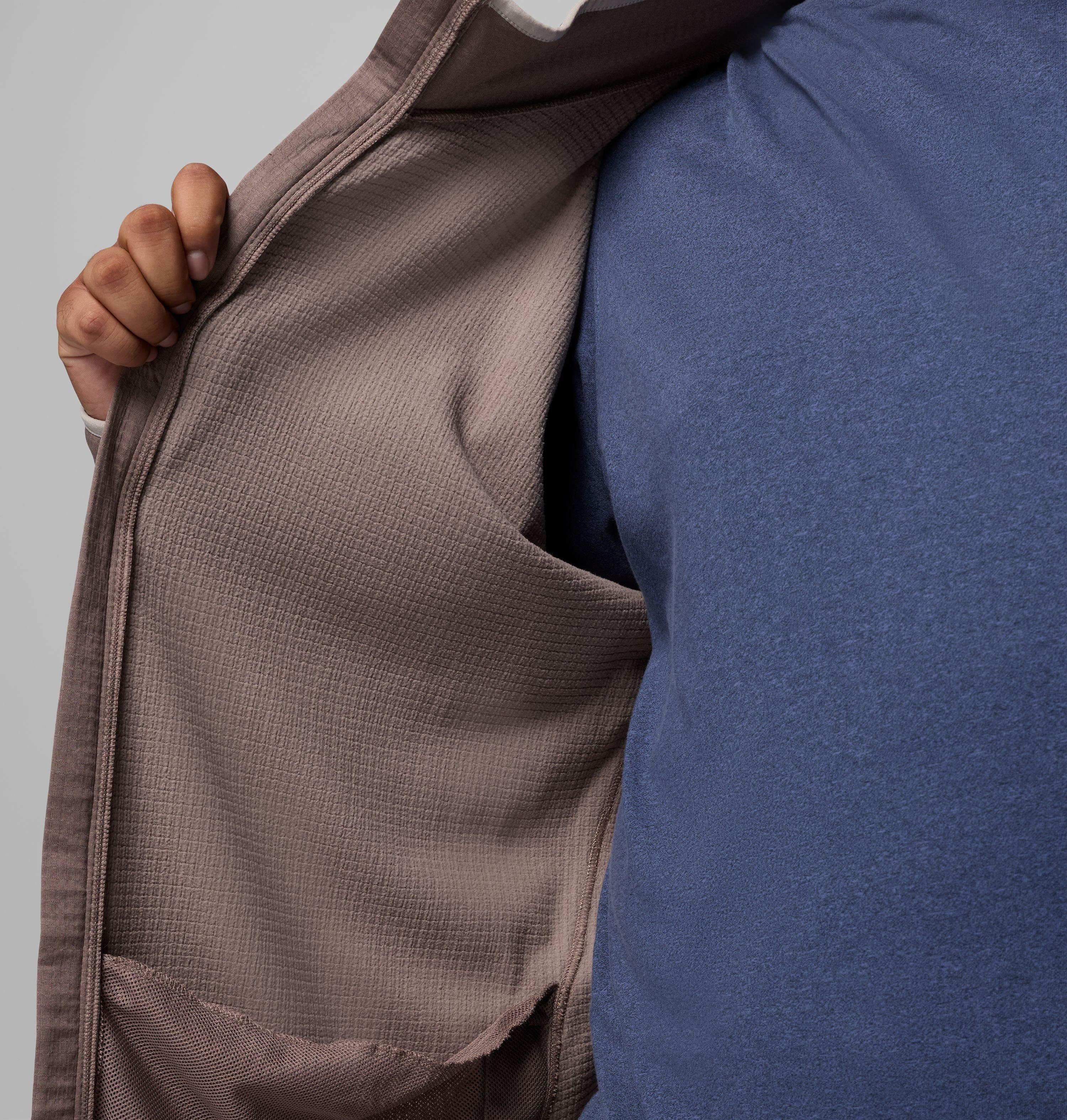 Men's Essential Hike Grid Fleece Full Zip Jacket - Big | 254 | 2X 6