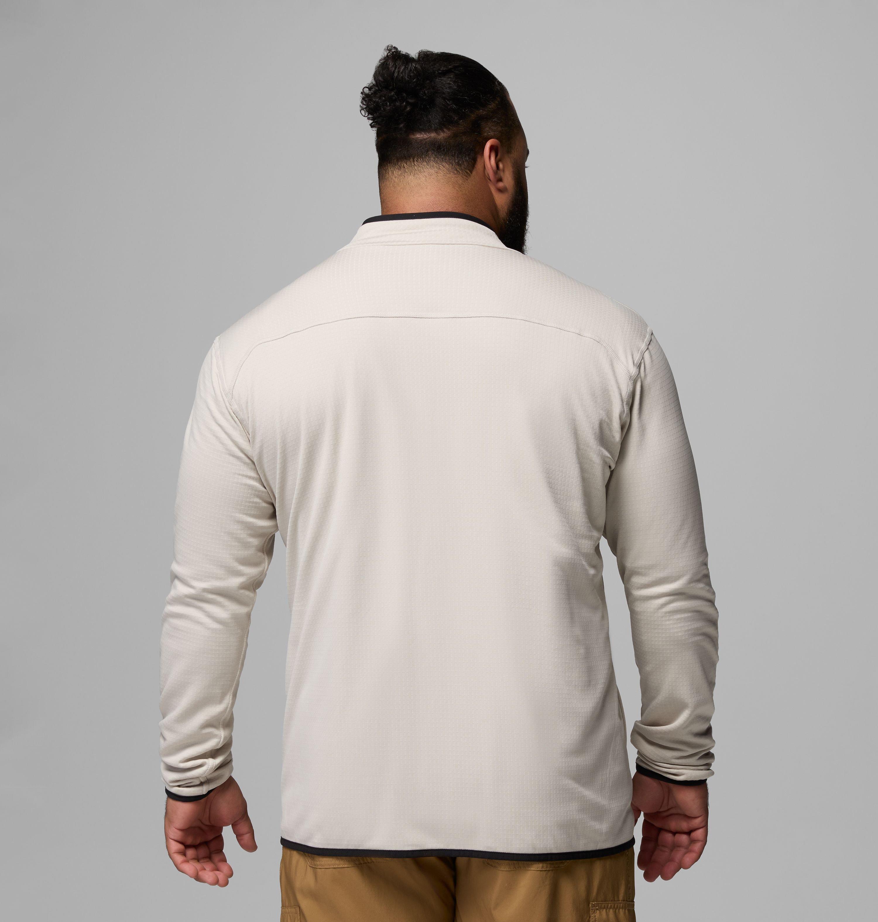 Men's Essential Hike Grid Fleece Full Zip Jacket - Big | 278 | 4X 3