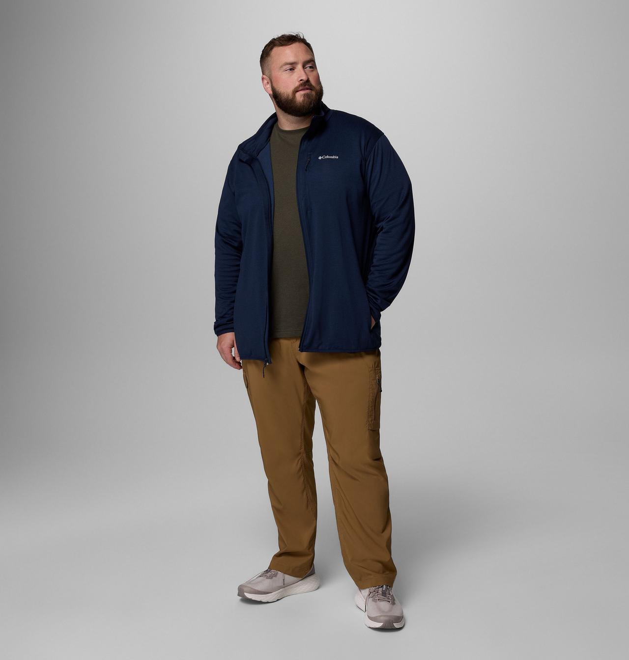 Essential Hike™ Grid Fleece Full Zip | 464 | 6X 2