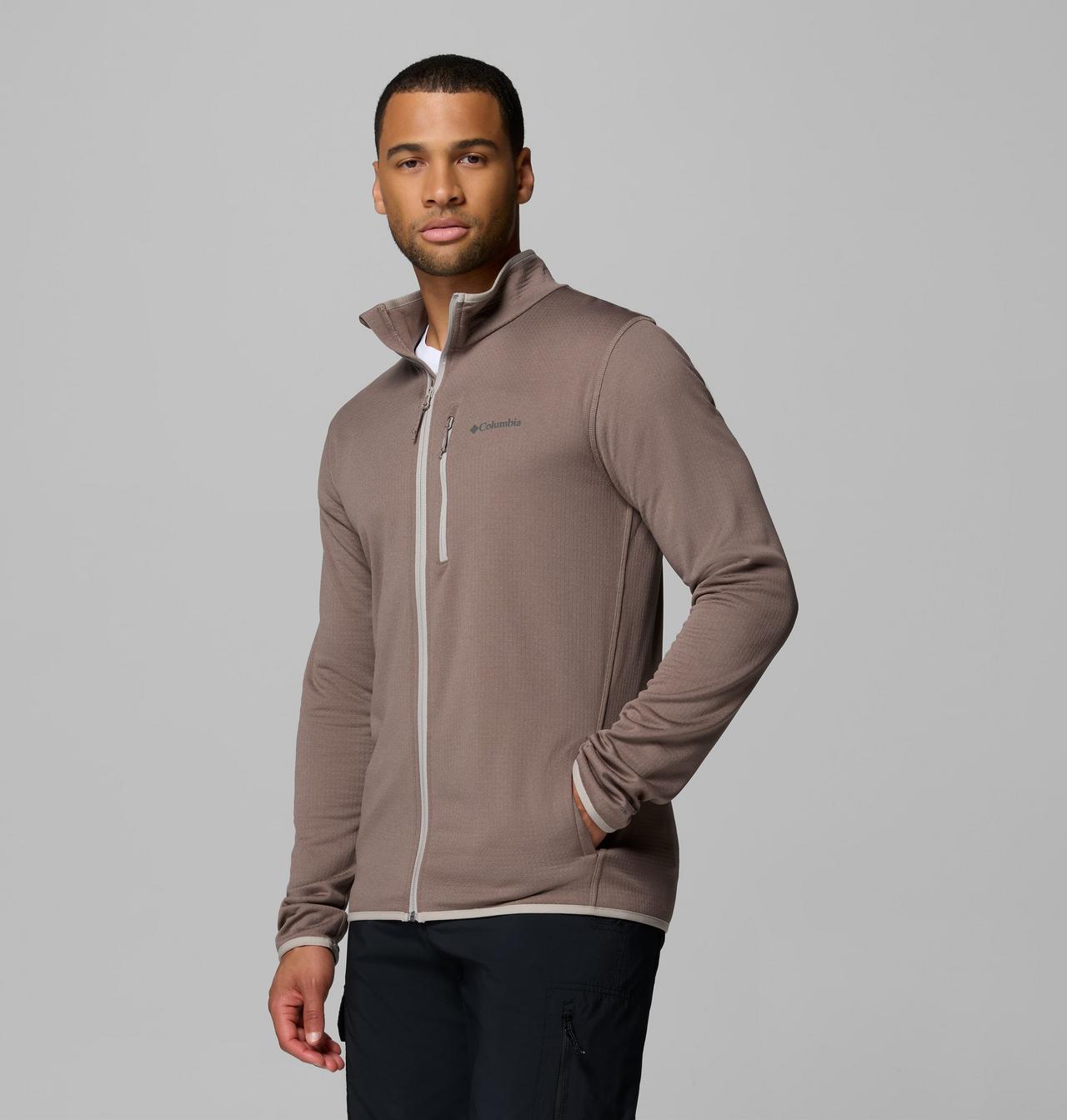 Men's Essential Hike™ Grid Fleece Full Zip Jacket - Tall 4