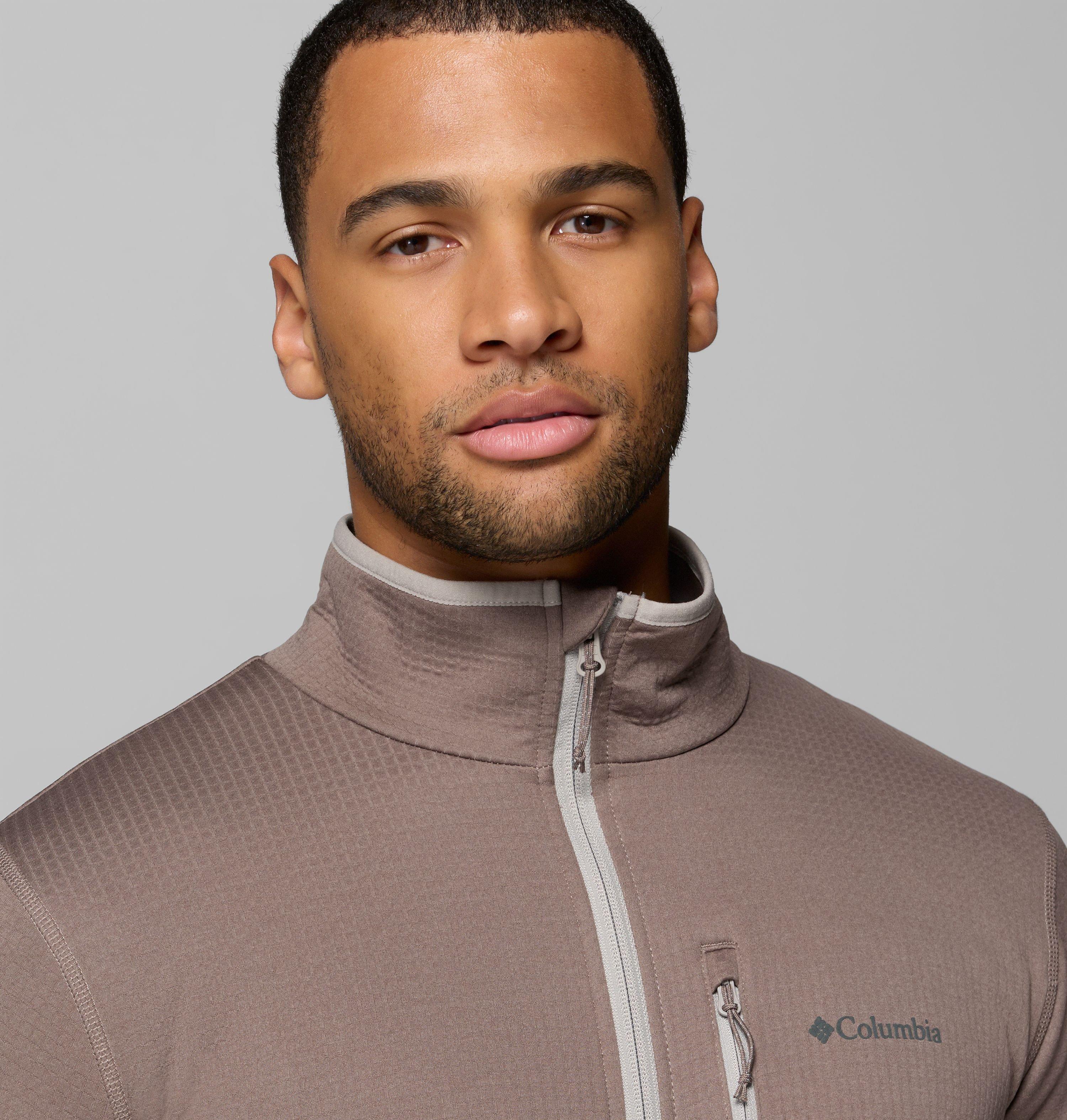 Men's Essential Hike Grid Fleece Full Zip Jacket - Tall | Columbia