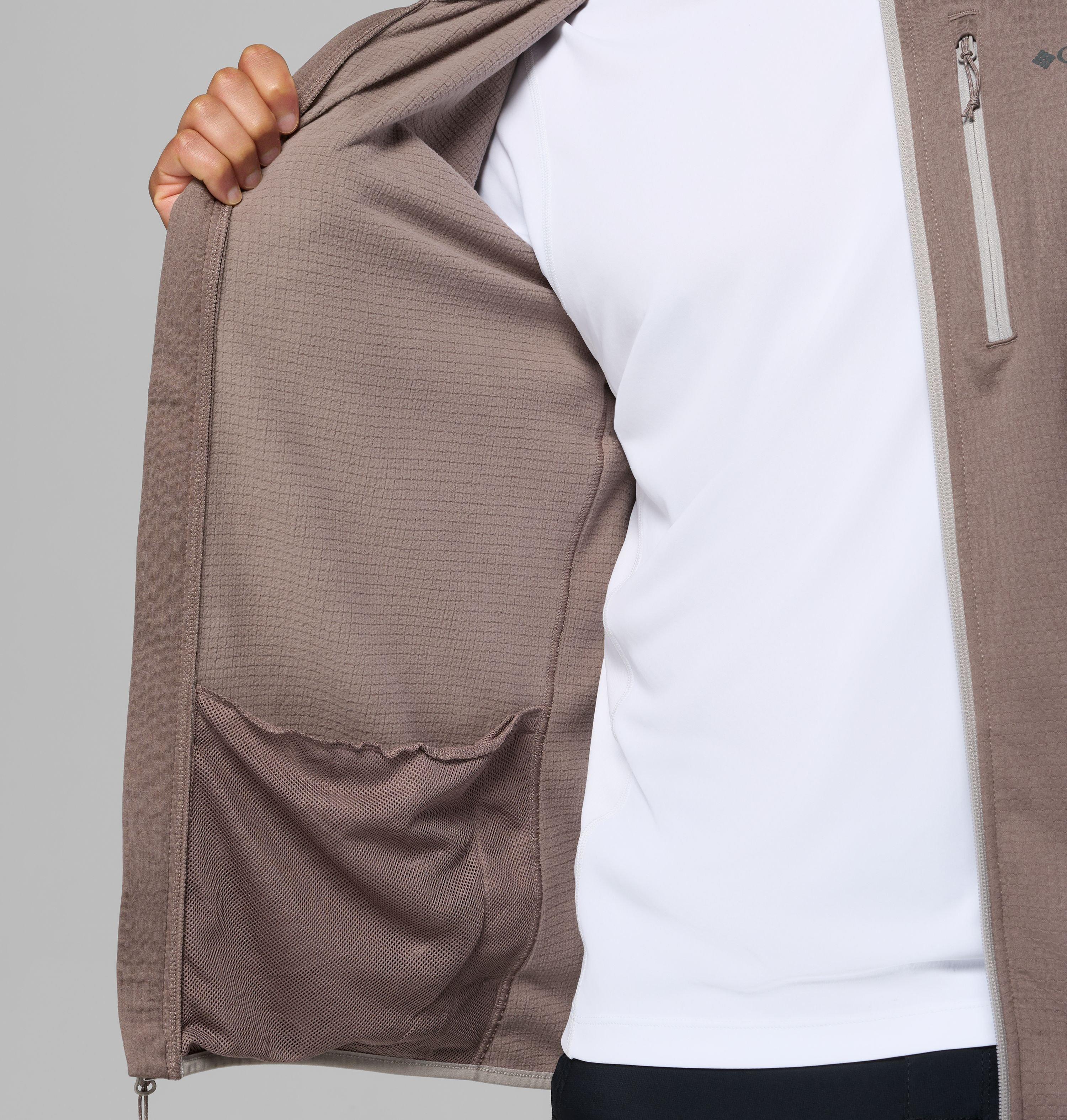 Men's Essential Hike Grid Fleece Full Zip Jacket - Tall | Columbia