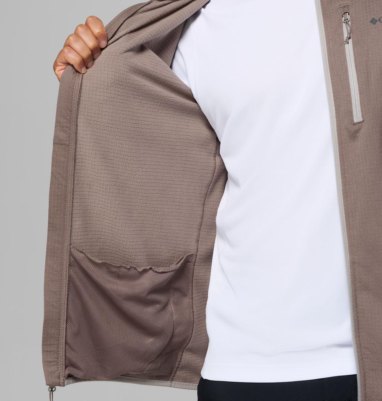 Men's Essential Hike™ Grid Fleece Full Zip Jacket - Tall 7