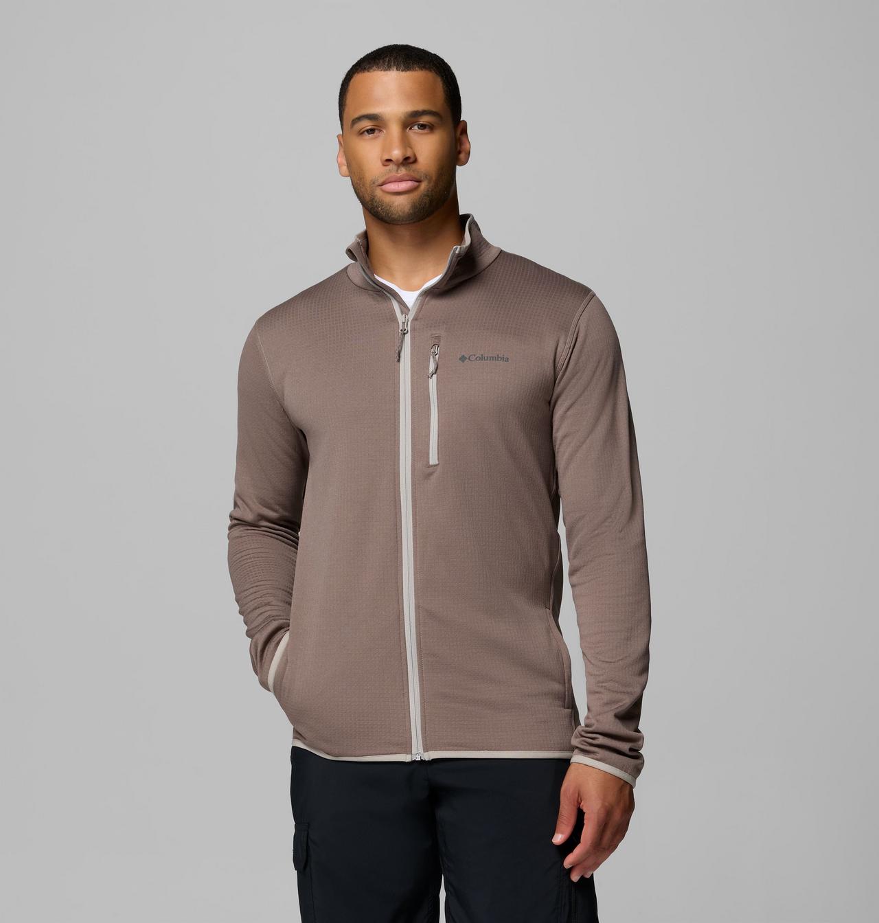 Men's Essential Hike™ Grid Fleece Full Zip Jacket - Tall 1