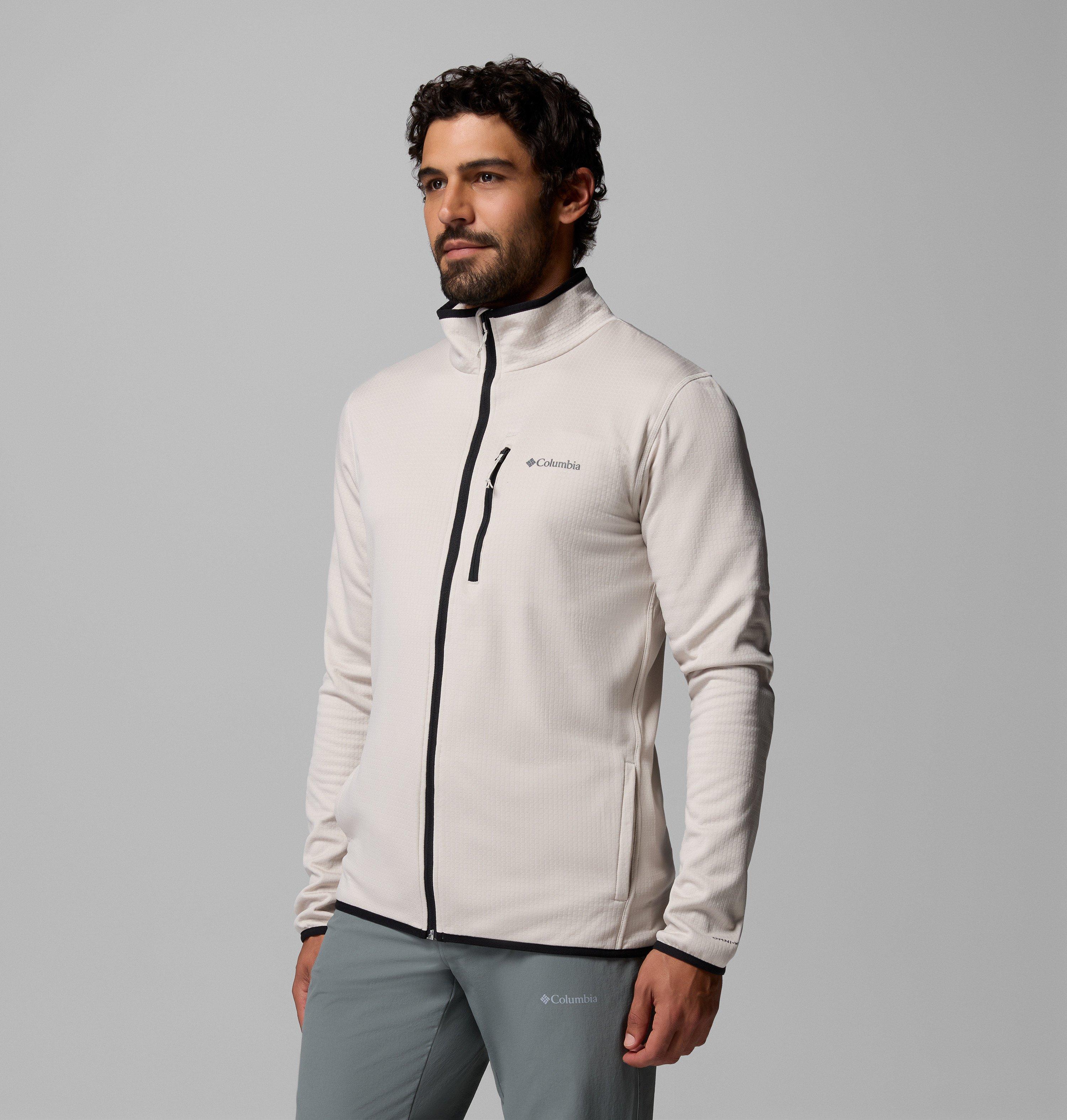 Men's Essential Hike Grid Fleece Full Zip Jacket - Tall | 278 | XLT 4