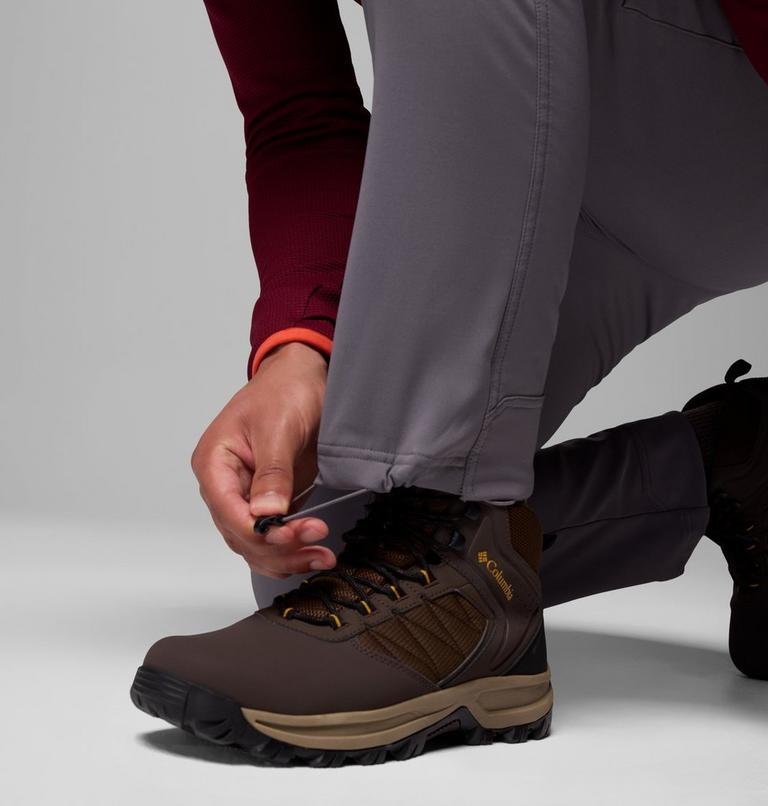 Men's Tech Trail Utility Winter Hiking Trousers, Color: City Grey, image 9