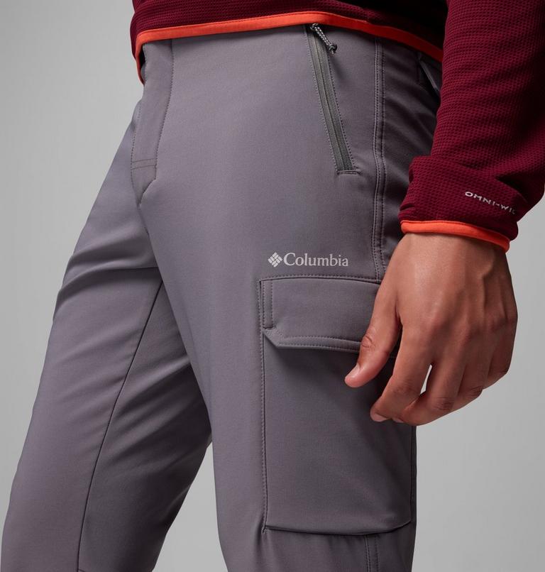 Men's Tech Trail Utility Winter Hiking Trousers, Color: City Grey, image 10