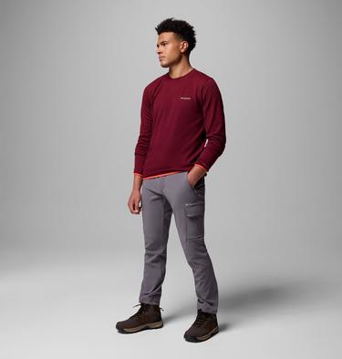 Men's Tech Trail Utility Winter Hiking Trousers, Color: City Grey, image 2