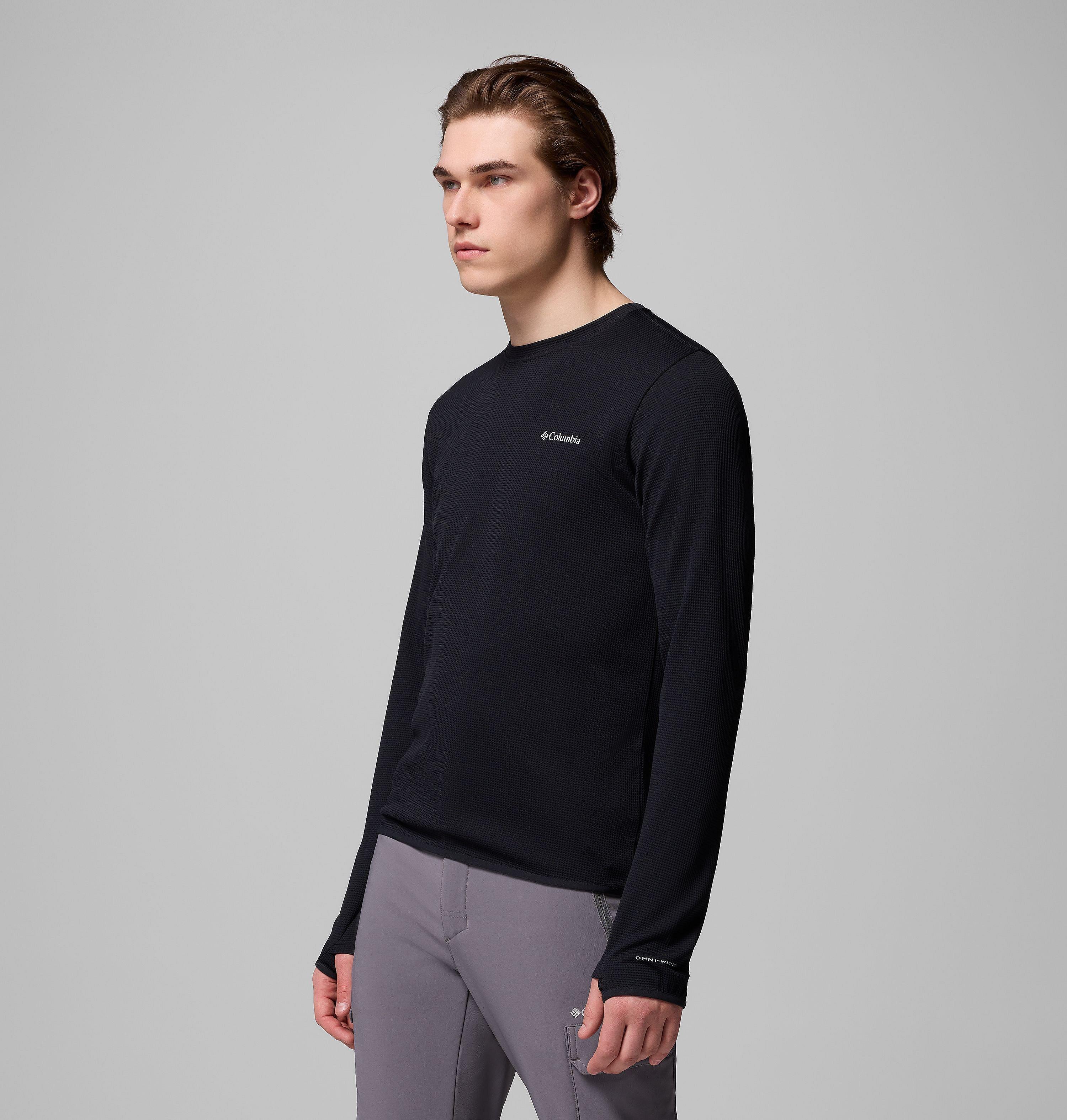 Men's Tech Trail Utility Warm Long Sleeve Crew Shirt 4