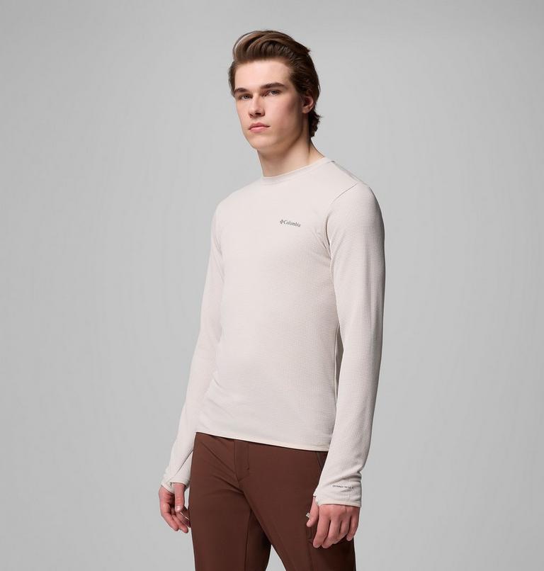 Men's Tech Trail Utility Warm Long Sleeve Technical T-Shirt, Color: Dark Stone, image 4