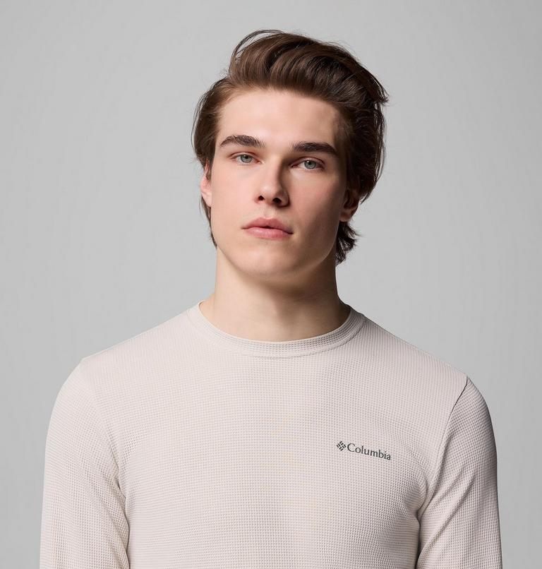 Men's Tech Trail Utility Warm Long Sleeve Technical T-Shirt, Color: Dark Stone, image 5