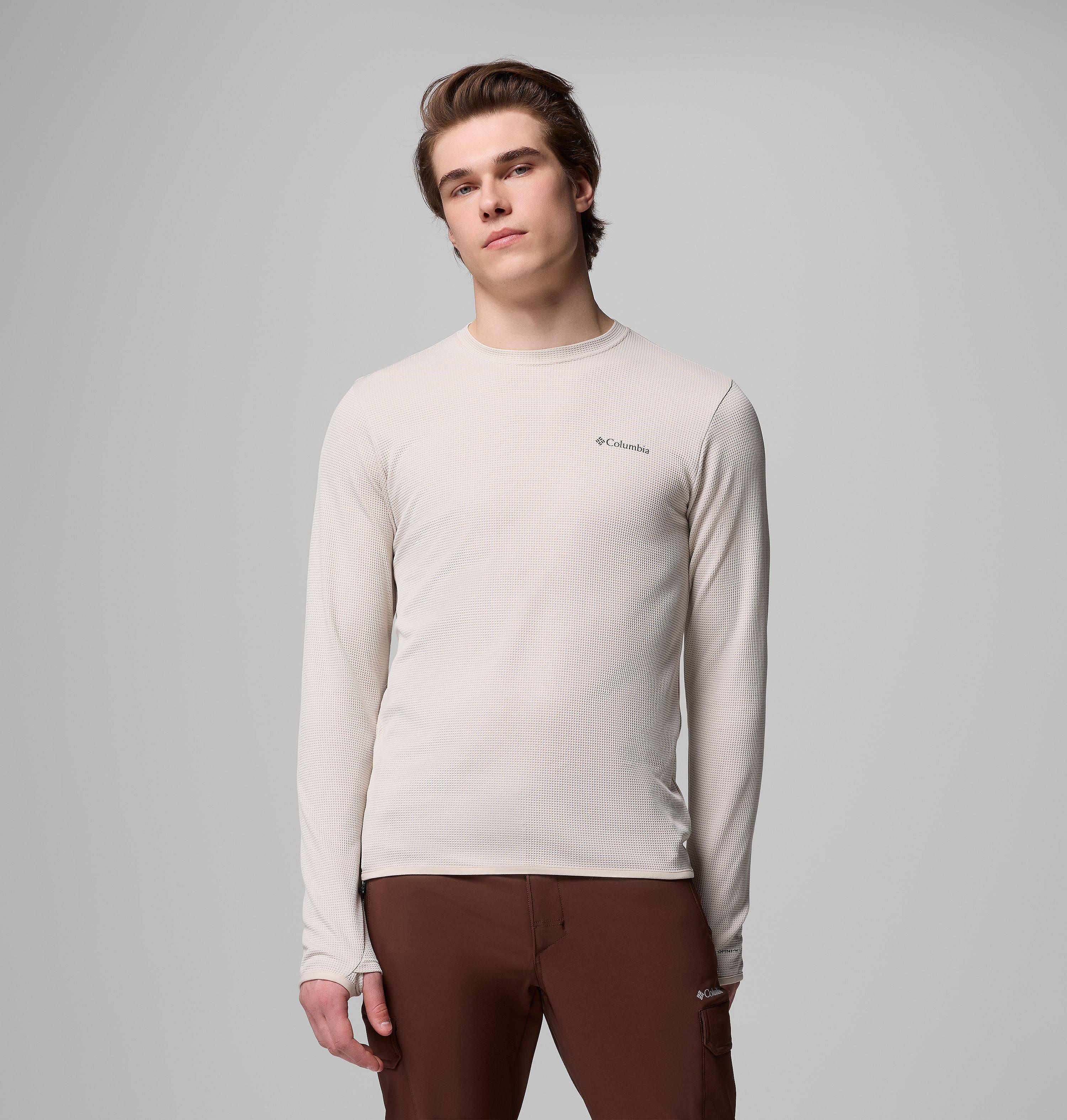 Columbia Men's Tech Trail Utility Warm Long Sleeve Crew Shirt-