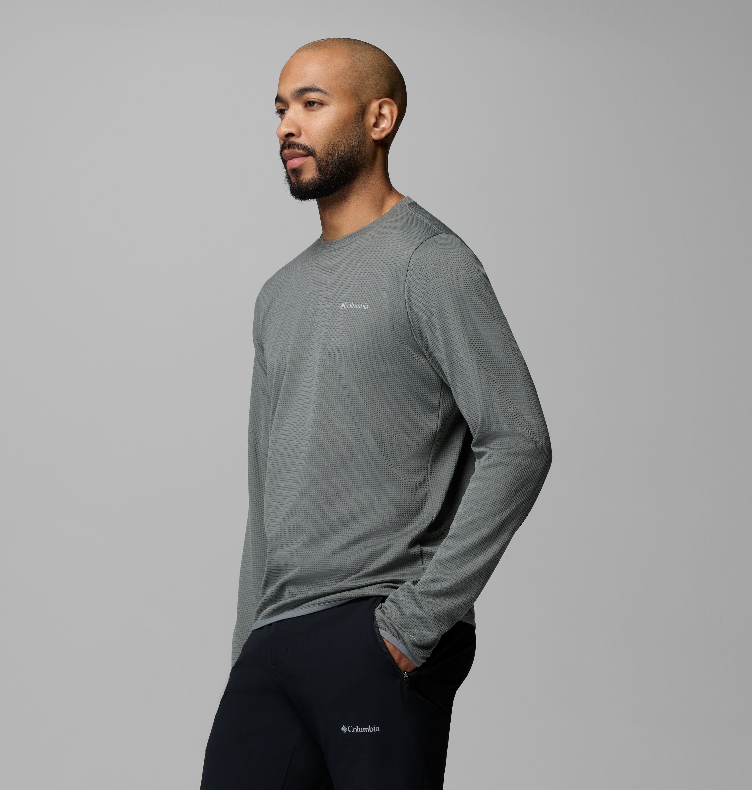 Men's Tech Trail Utility Warm Long Sleeve Crew Shirt 4
