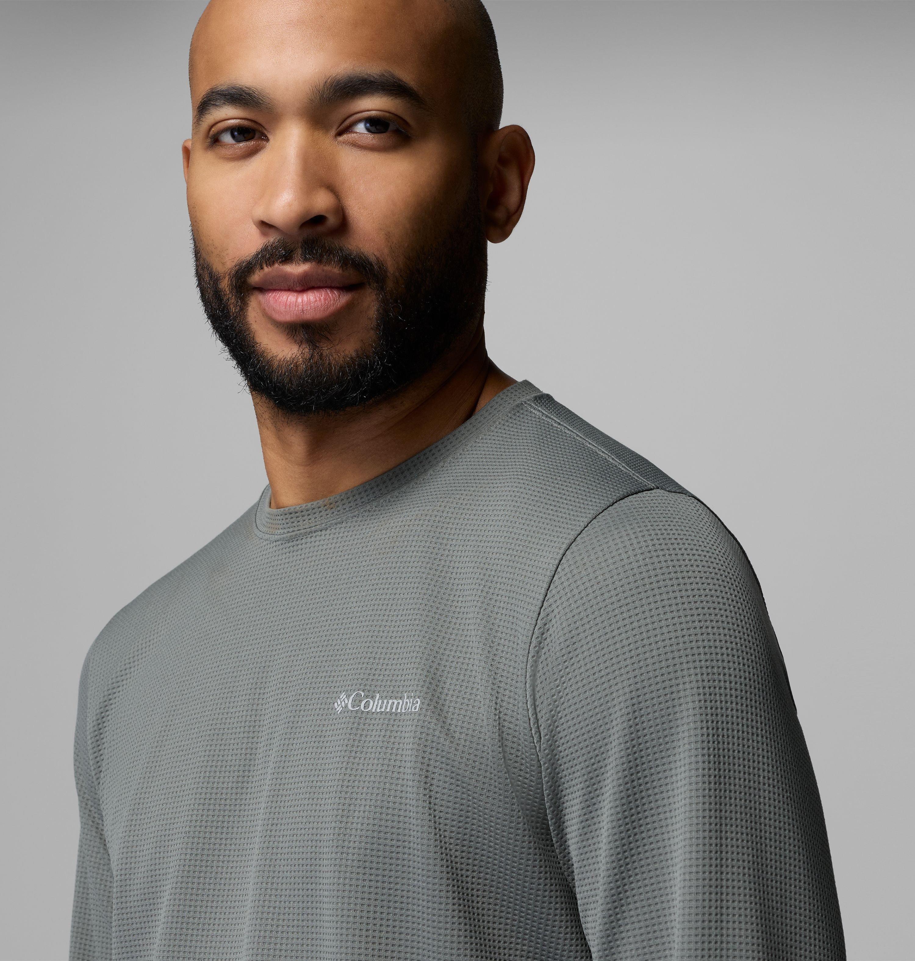 Men's Tech Trail Utility Warm Long Sleeve Crew Shirt 5