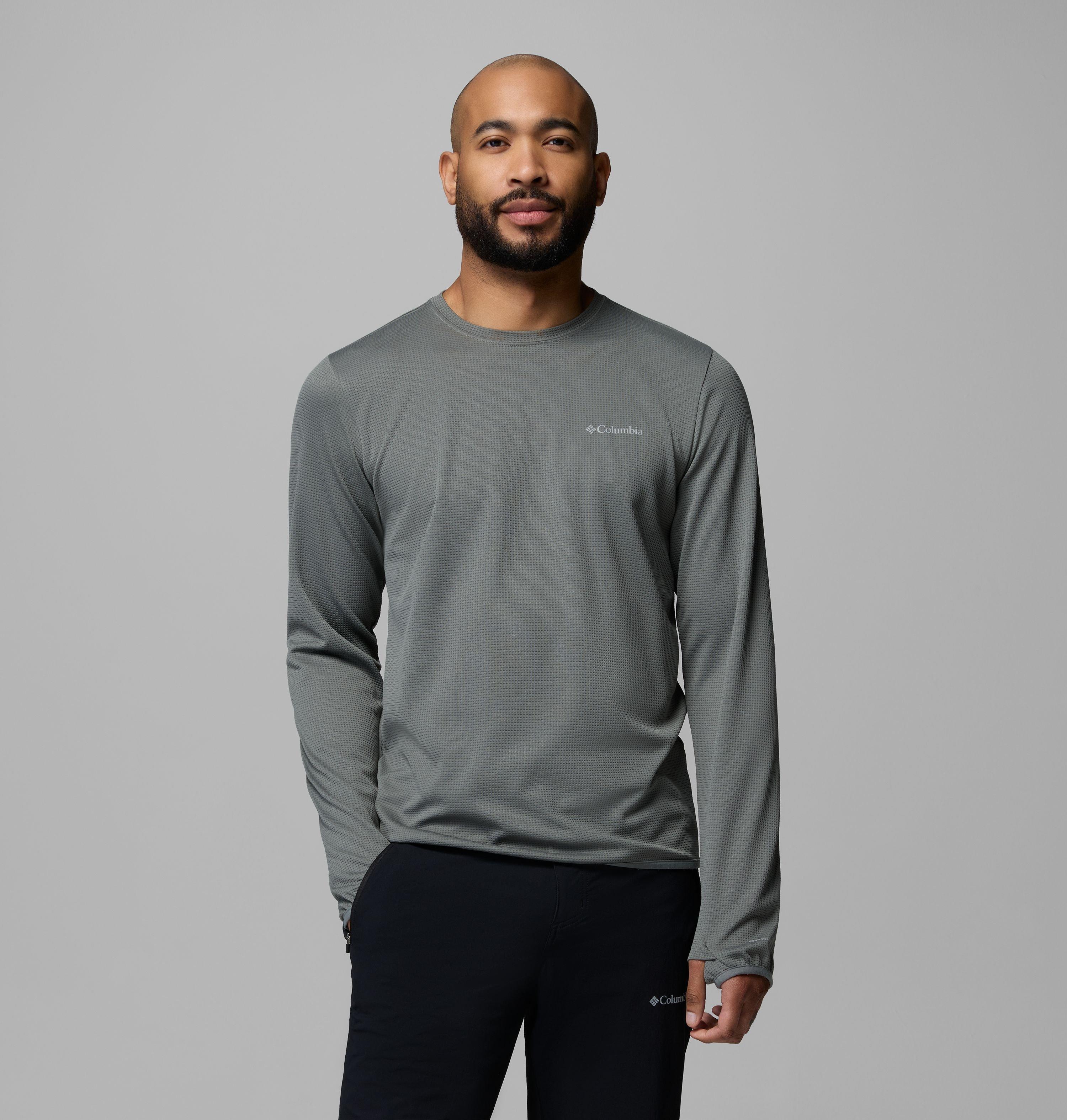 Men's Tech Trail Utility Warm Long Sleeve Crew Shirt | Columbia