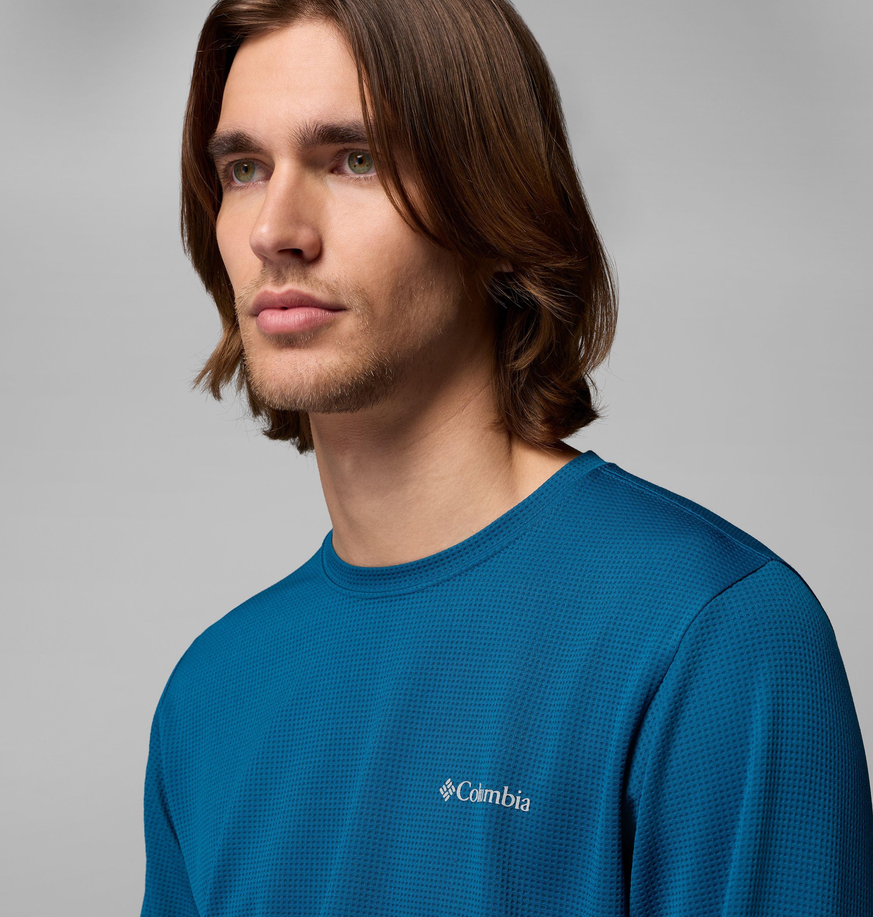 Men's Tech Trail Utility Warm Long Sleeve Crew Shirt | 442 | XS 5
