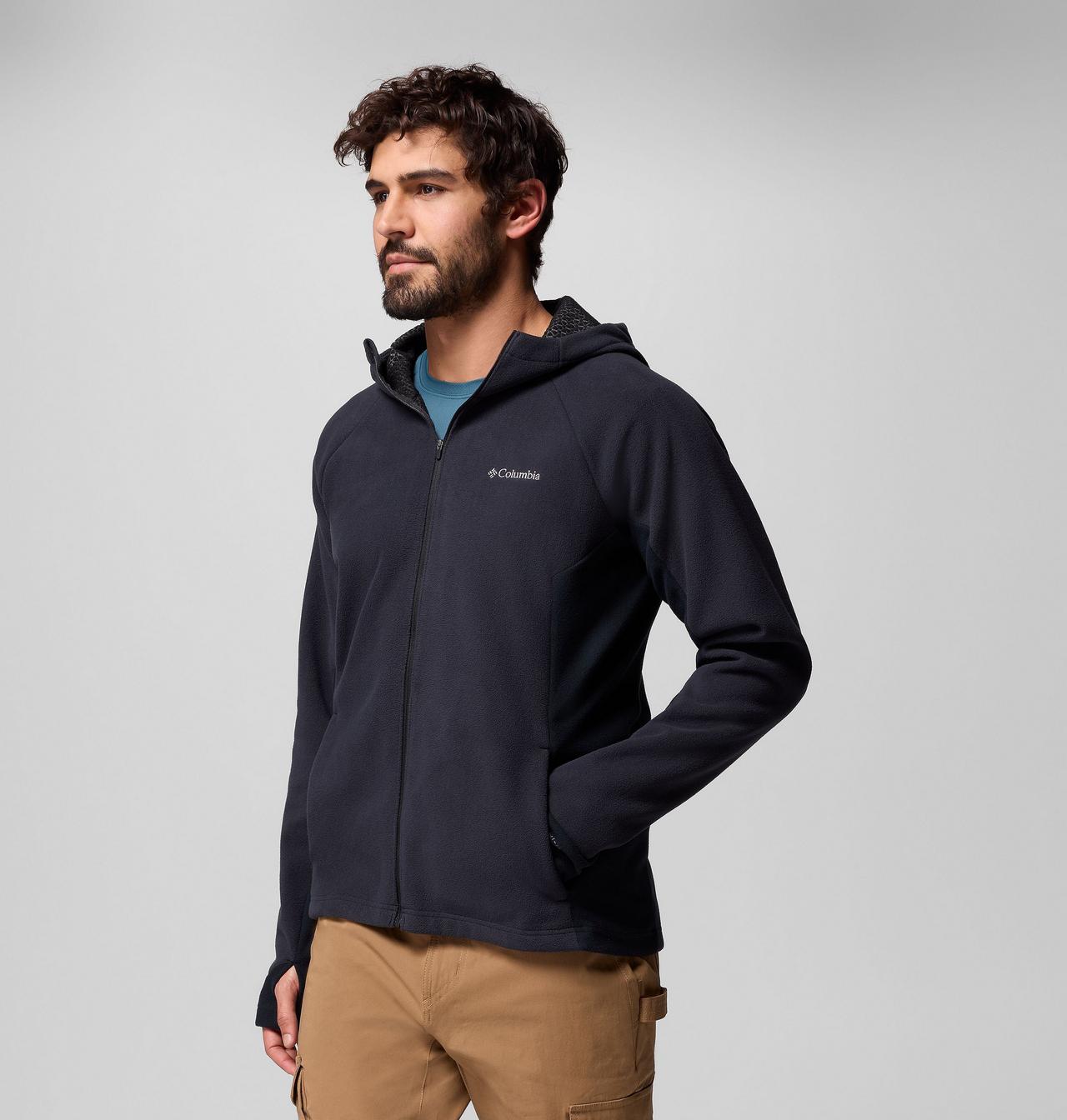 Men's Arctic Peak™ Hooded Full Zip Fleece Jacket | 010 | XS 4