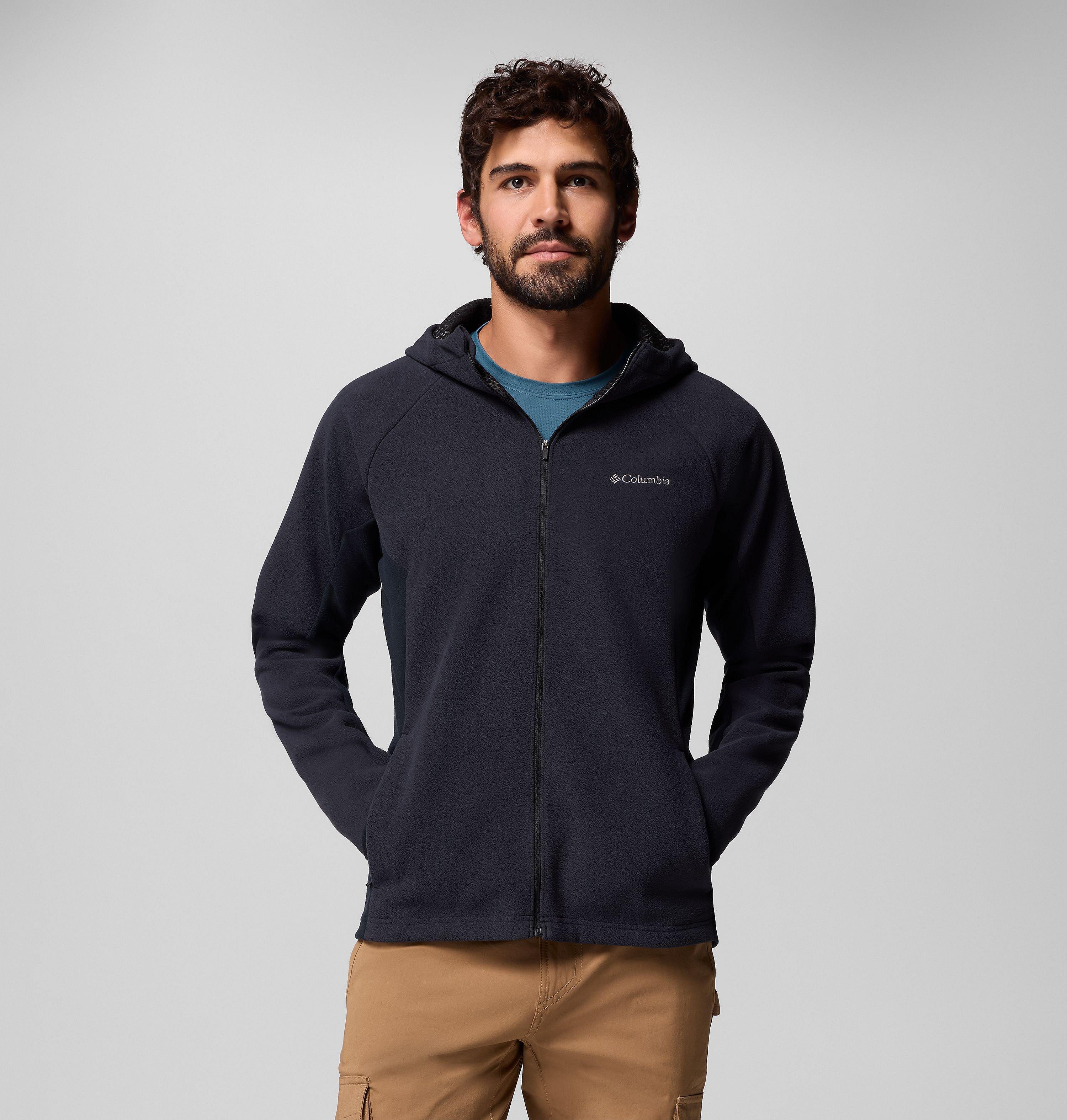 Columbia Men's Arctic Peak  Hooded Full Zip Fleece Jacket-