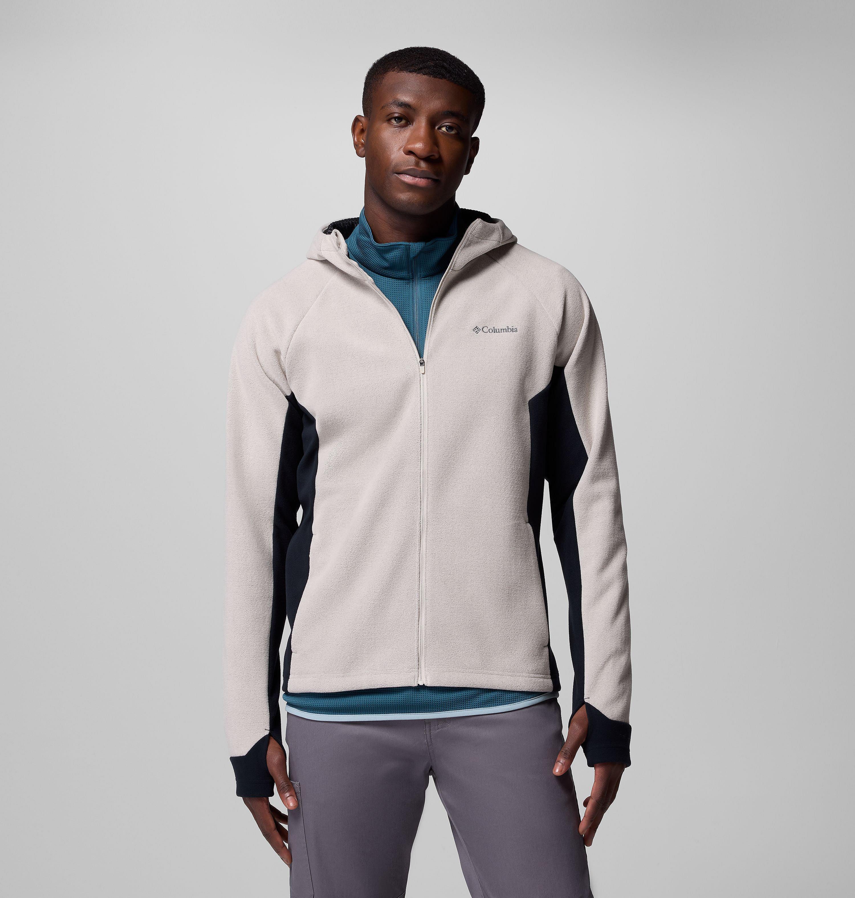 Columbia Men's Arctic Peak  Hooded Full Zip Fleece Jacket-