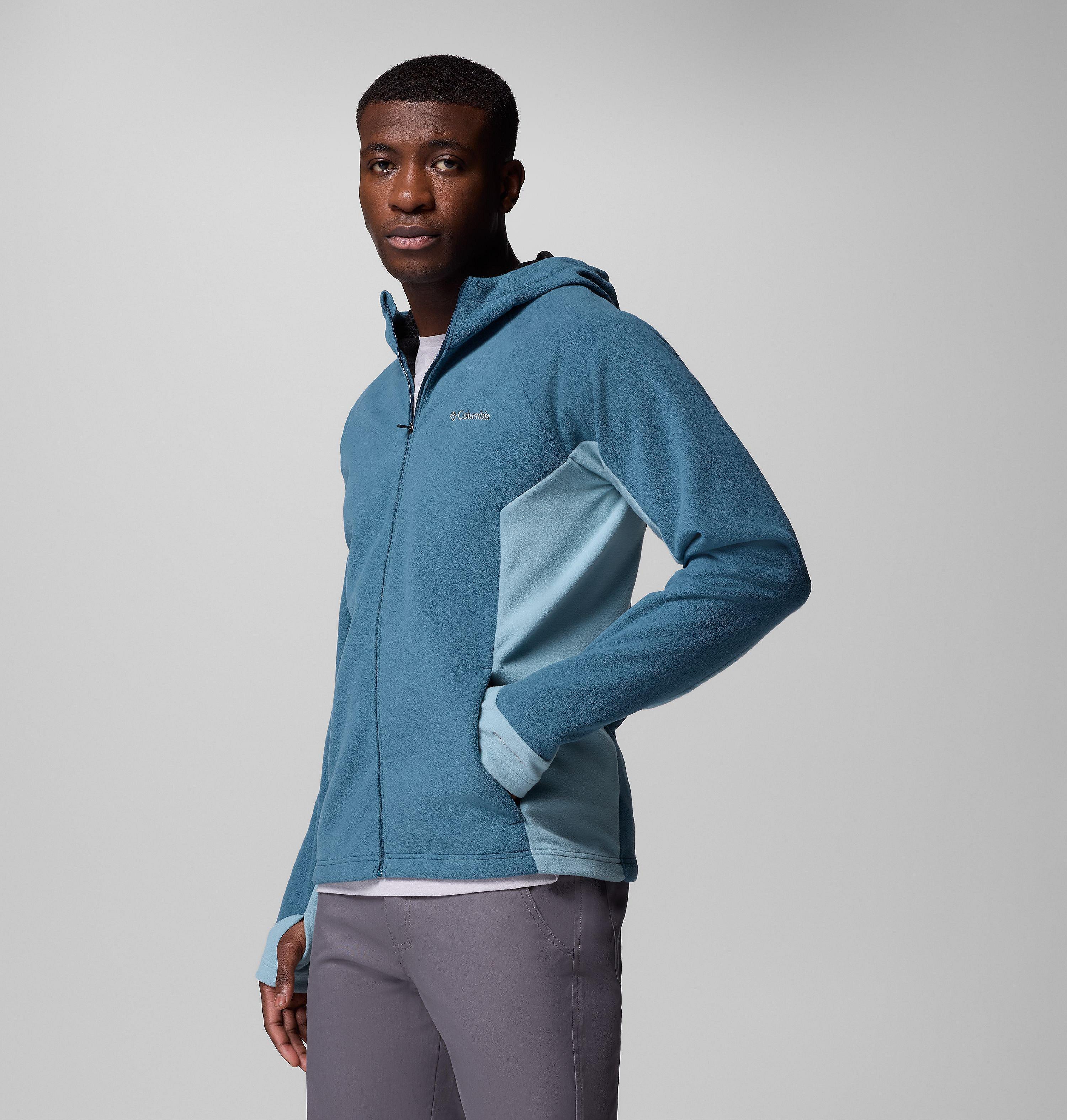 Men's Arctic Peak Hooded Full Zip Fleece Jacket 4