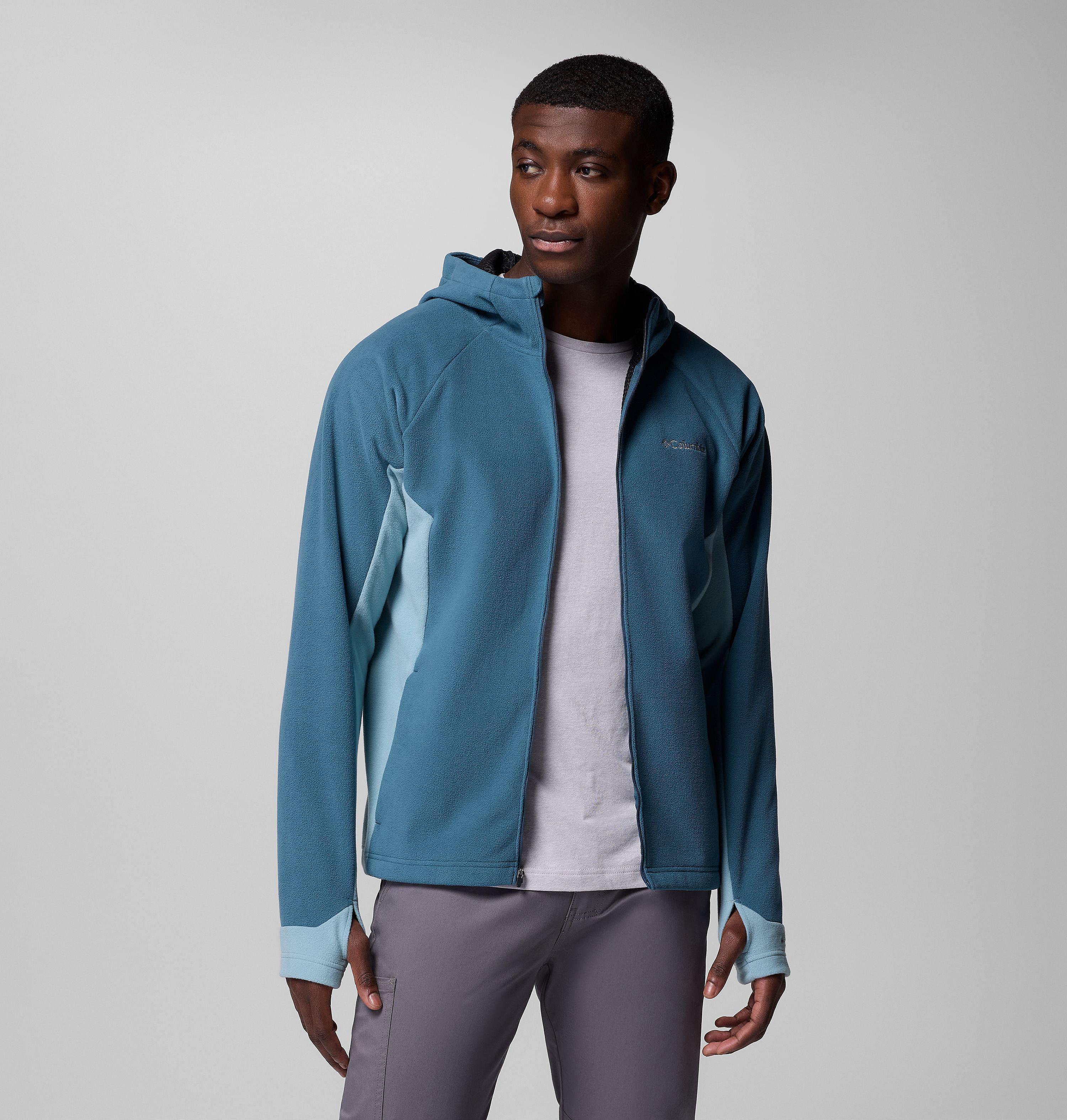 Men's Arctic Peak Hooded Full Zip Fleece Jacket 5