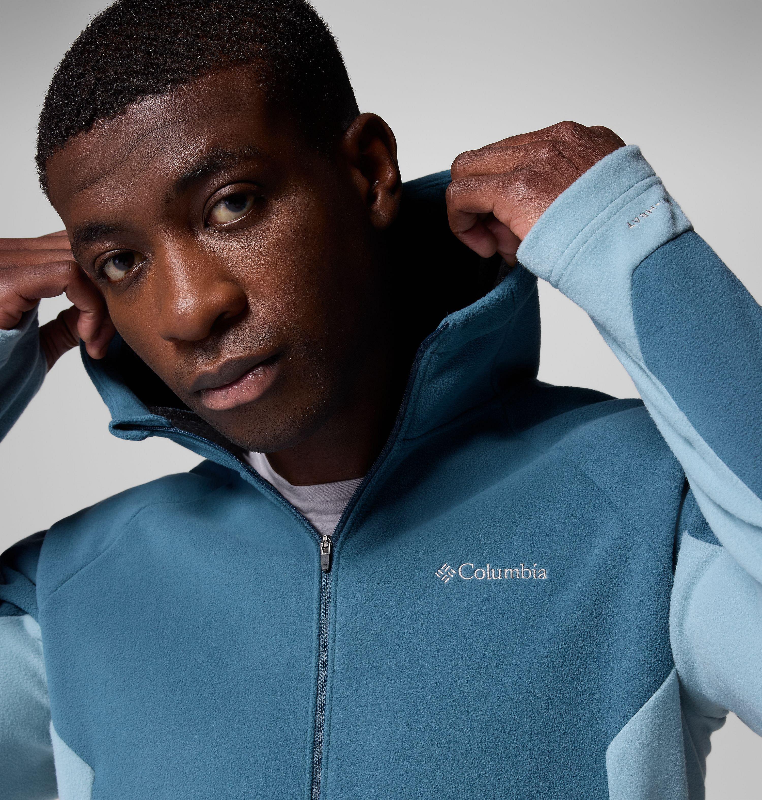 Men's Arctic Peak Hooded Full Zip Fleece Jacket 6