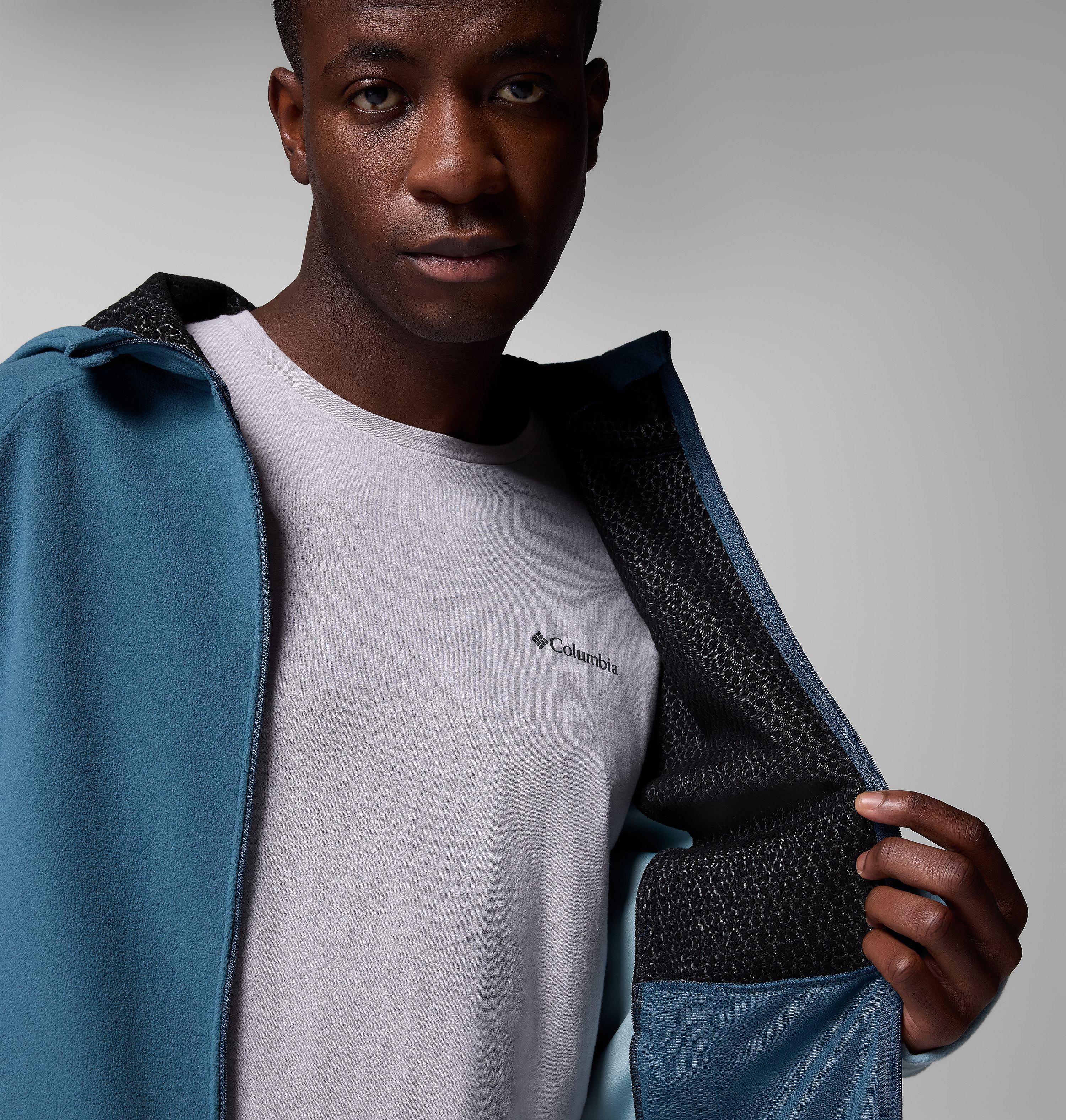 Men's Arctic Peak Hooded Full Zip Fleece Jacket 7