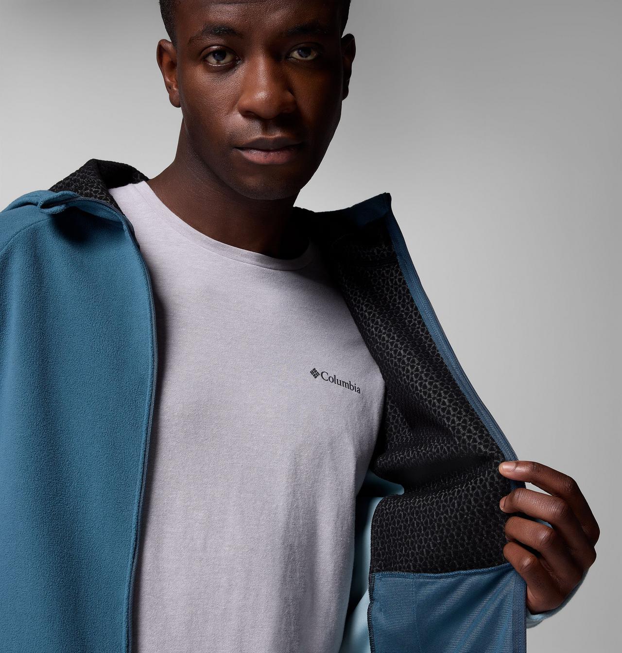 Men's Arctic Peak™ Hooded Full Zip Fleece Jacket 7