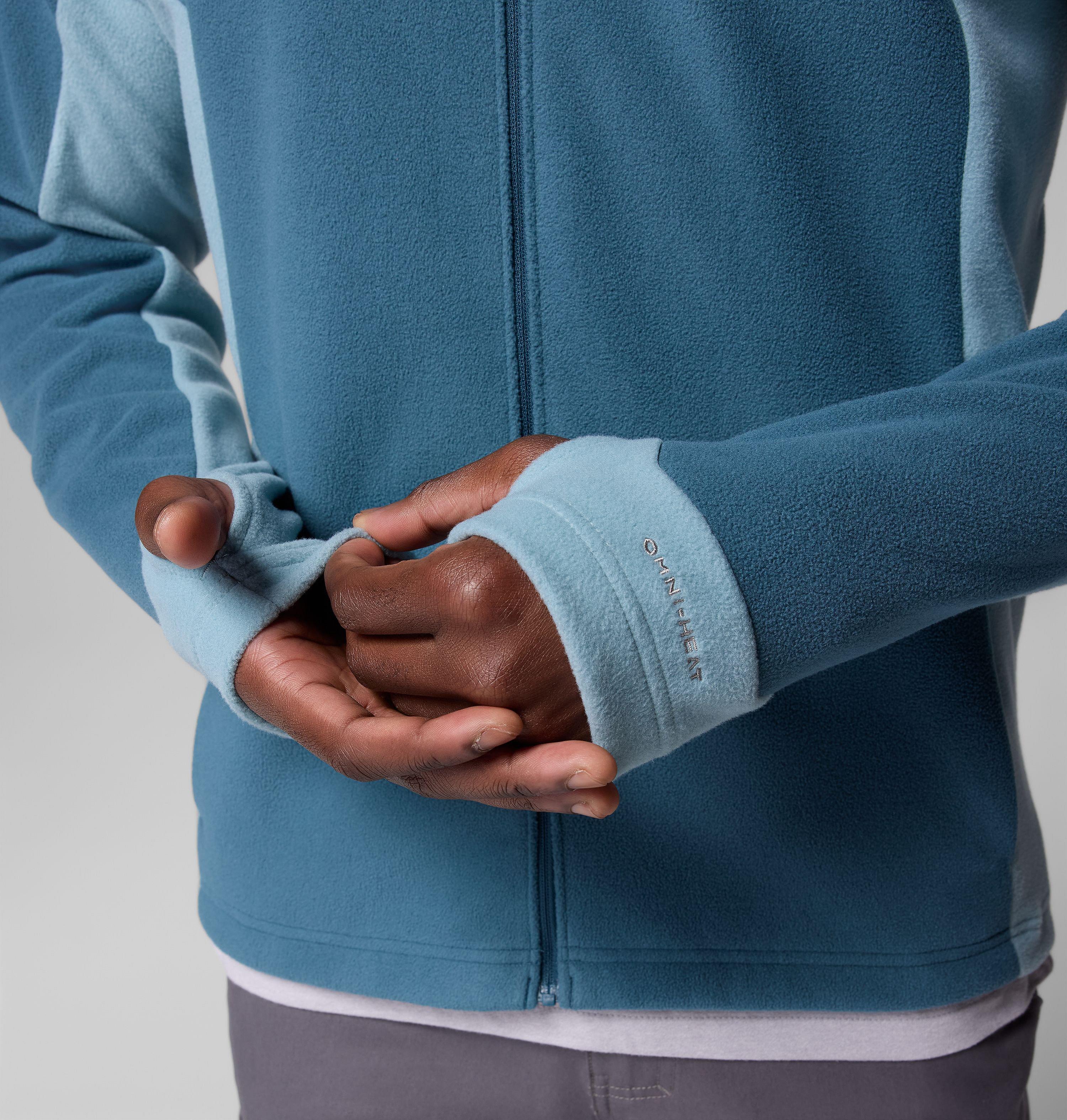 Men's Arctic Peak Hooded Full Zip Fleece Jacket 8