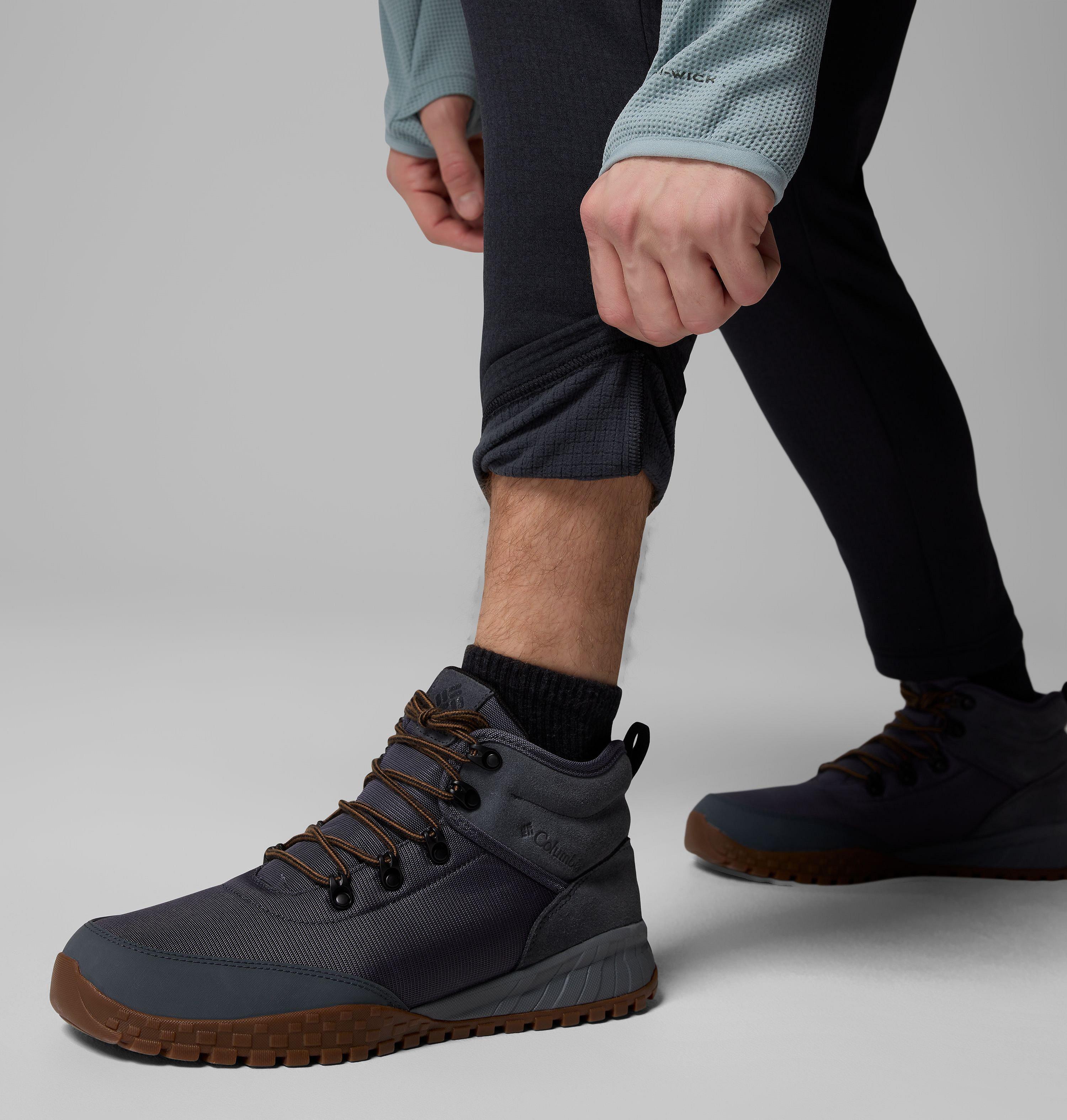 Men's Essential Hike Grid Fleece Pants 7