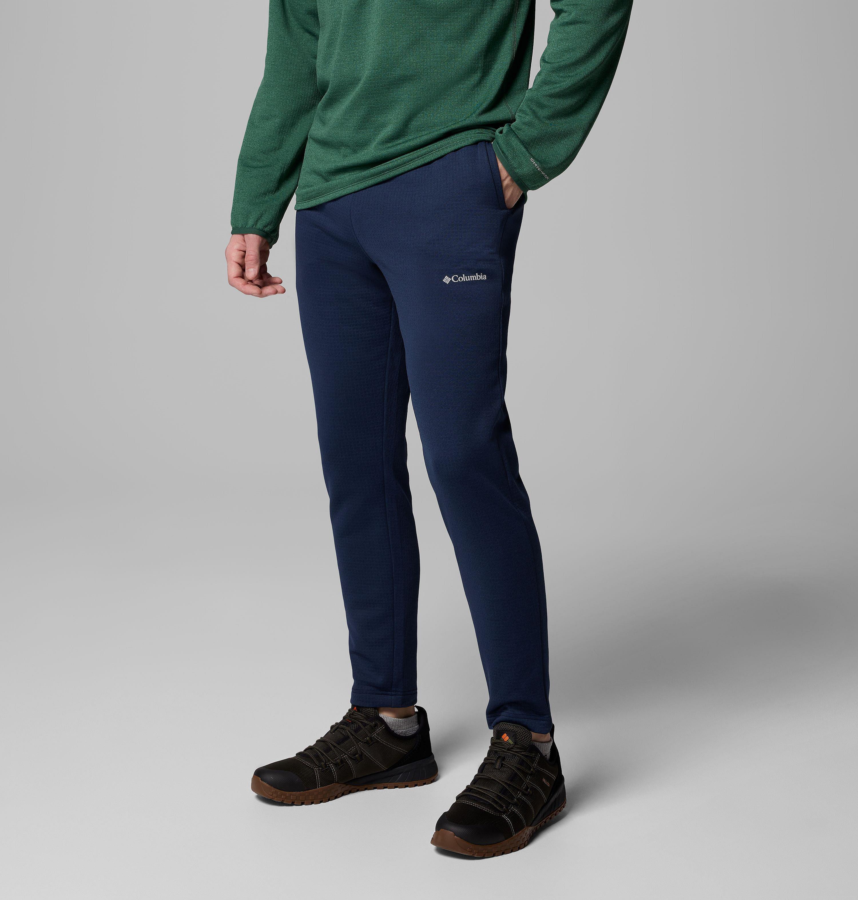 Men's Essential Hike Grid Fleece Pants 4